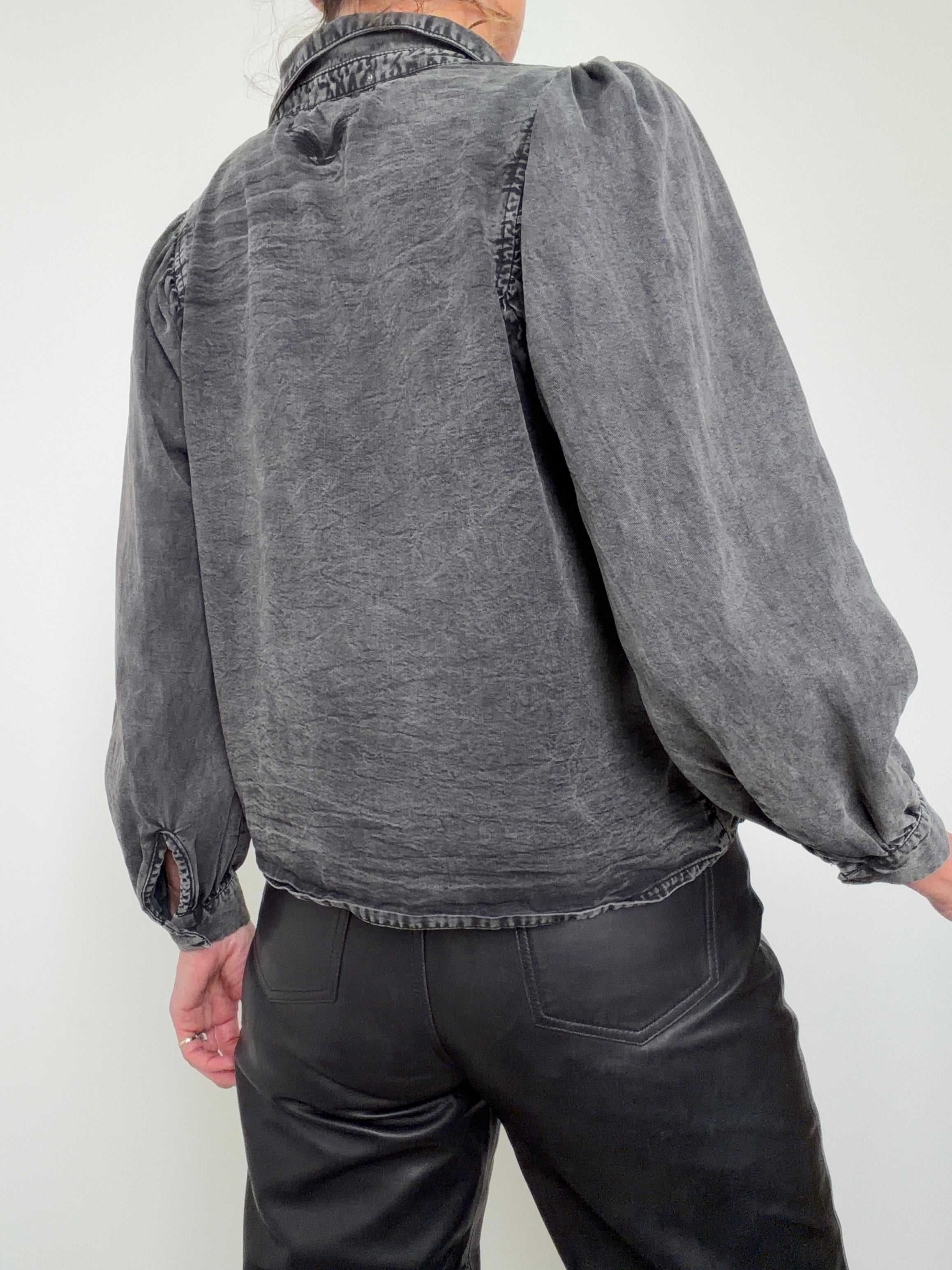 Camisa Balloon Sleeve Eclipse