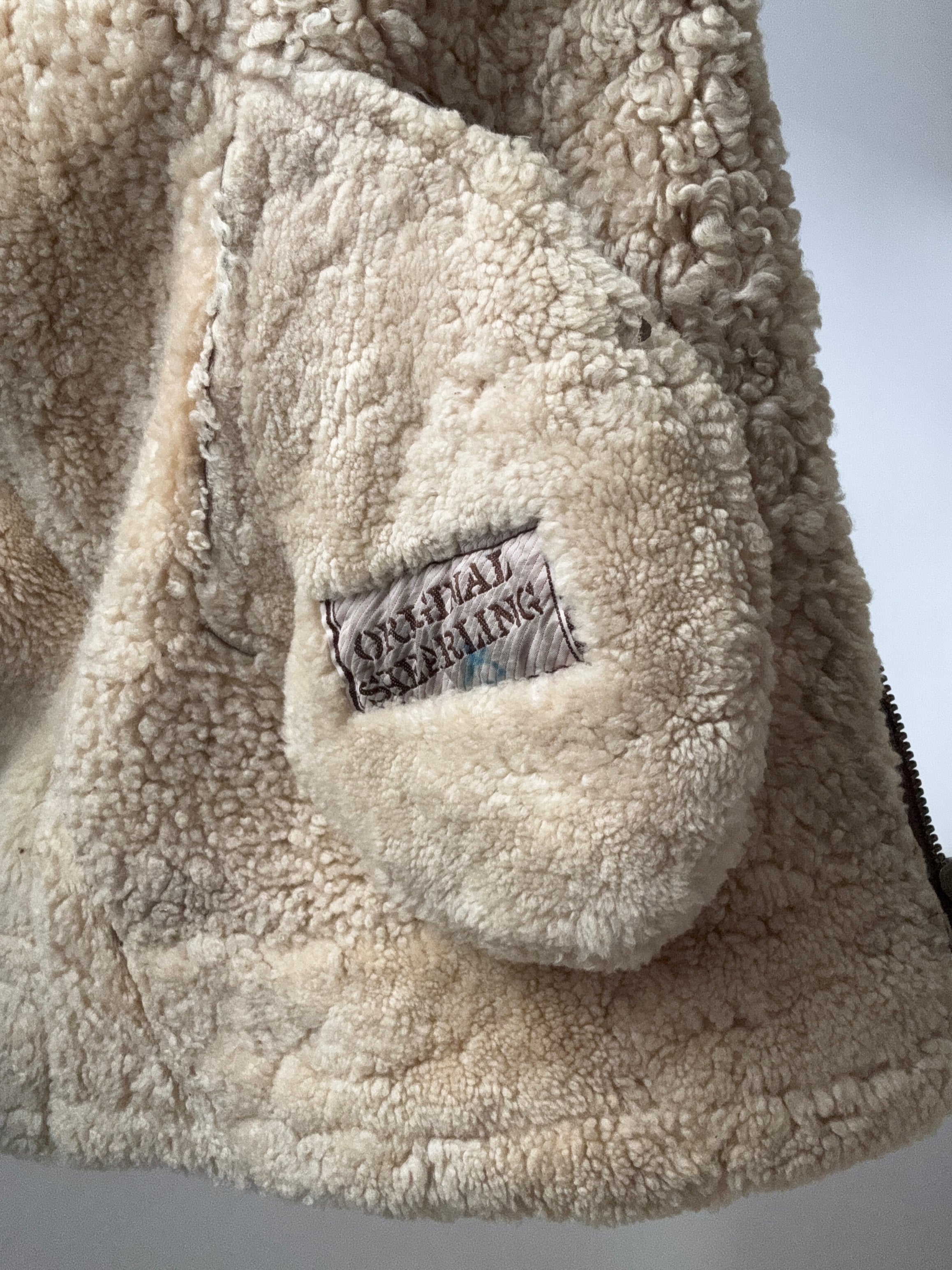 Original Vintage Shearling Jacket