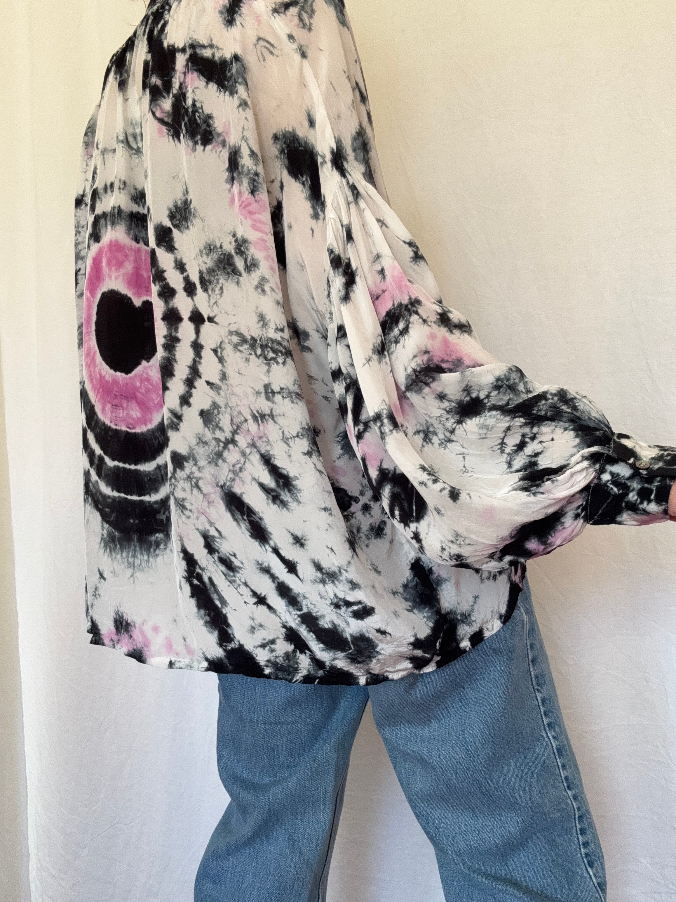 Romy Blouse Floss Tiedye | Blouses