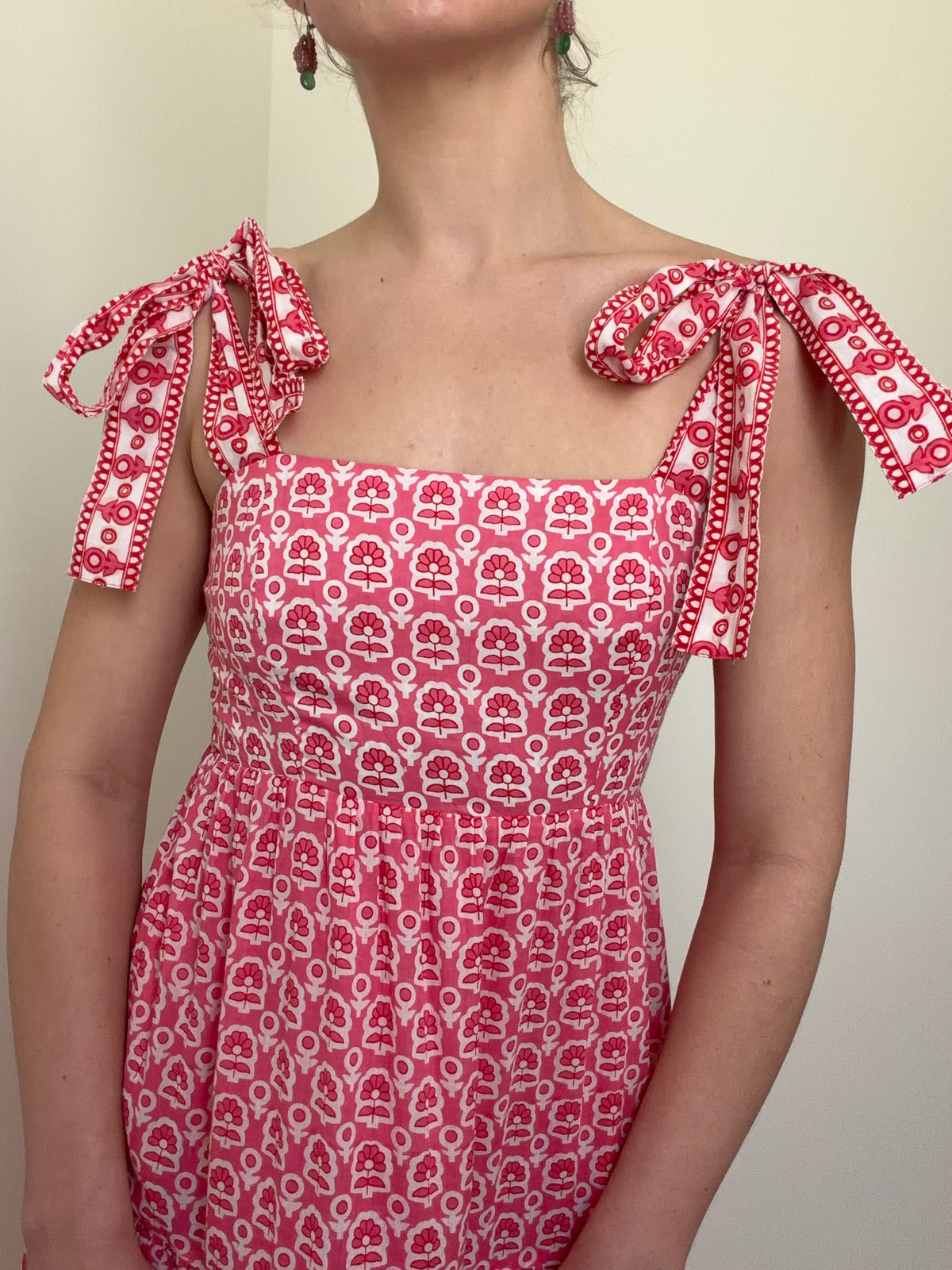 Tabithia Maxi Dress, Pop Pink