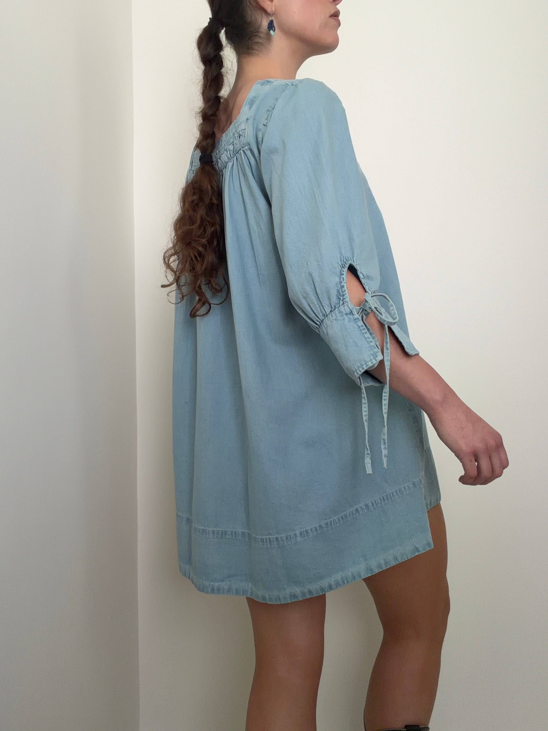 Sonora Denim Mini Dress