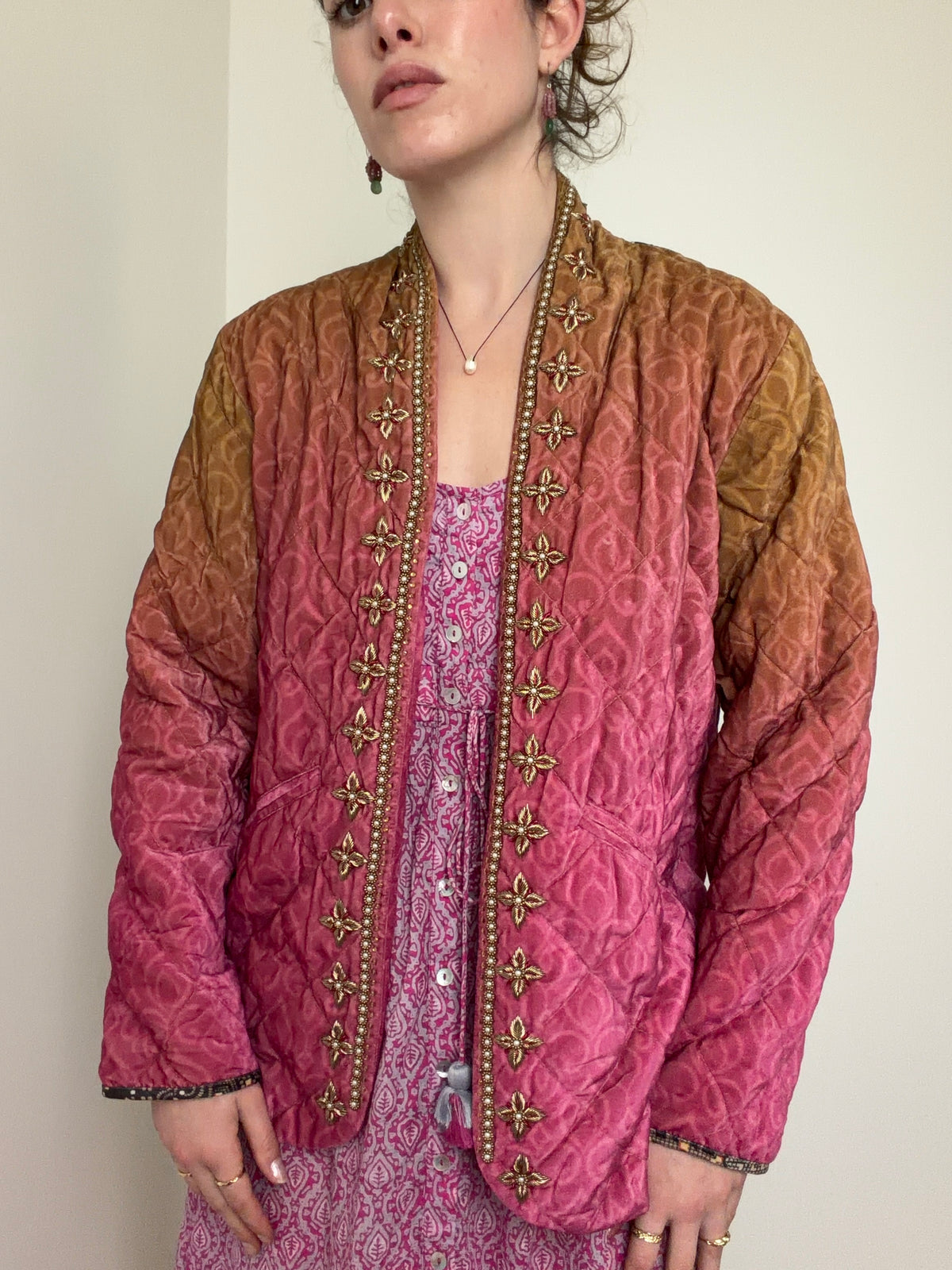 Rapsodia  Velvet Quilted Jacket