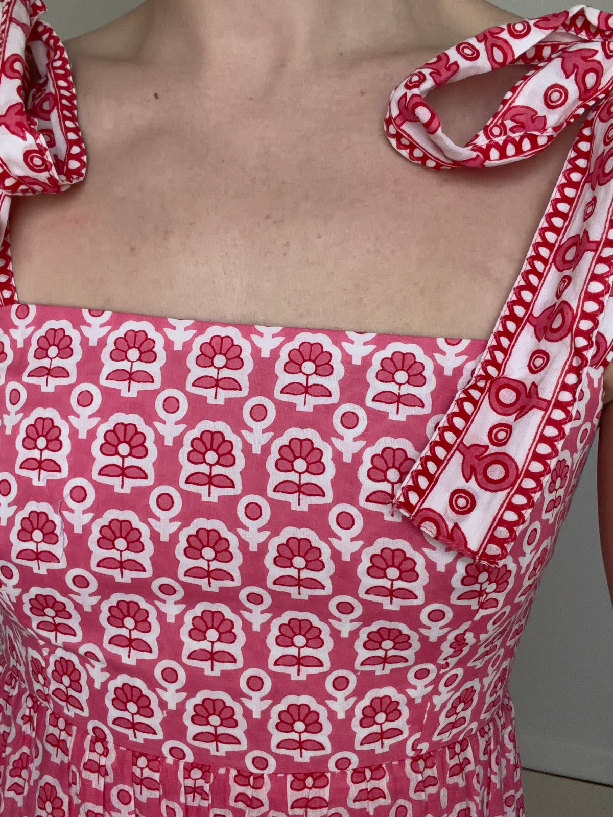 Tabithia Maxi Dress, Pop Pink