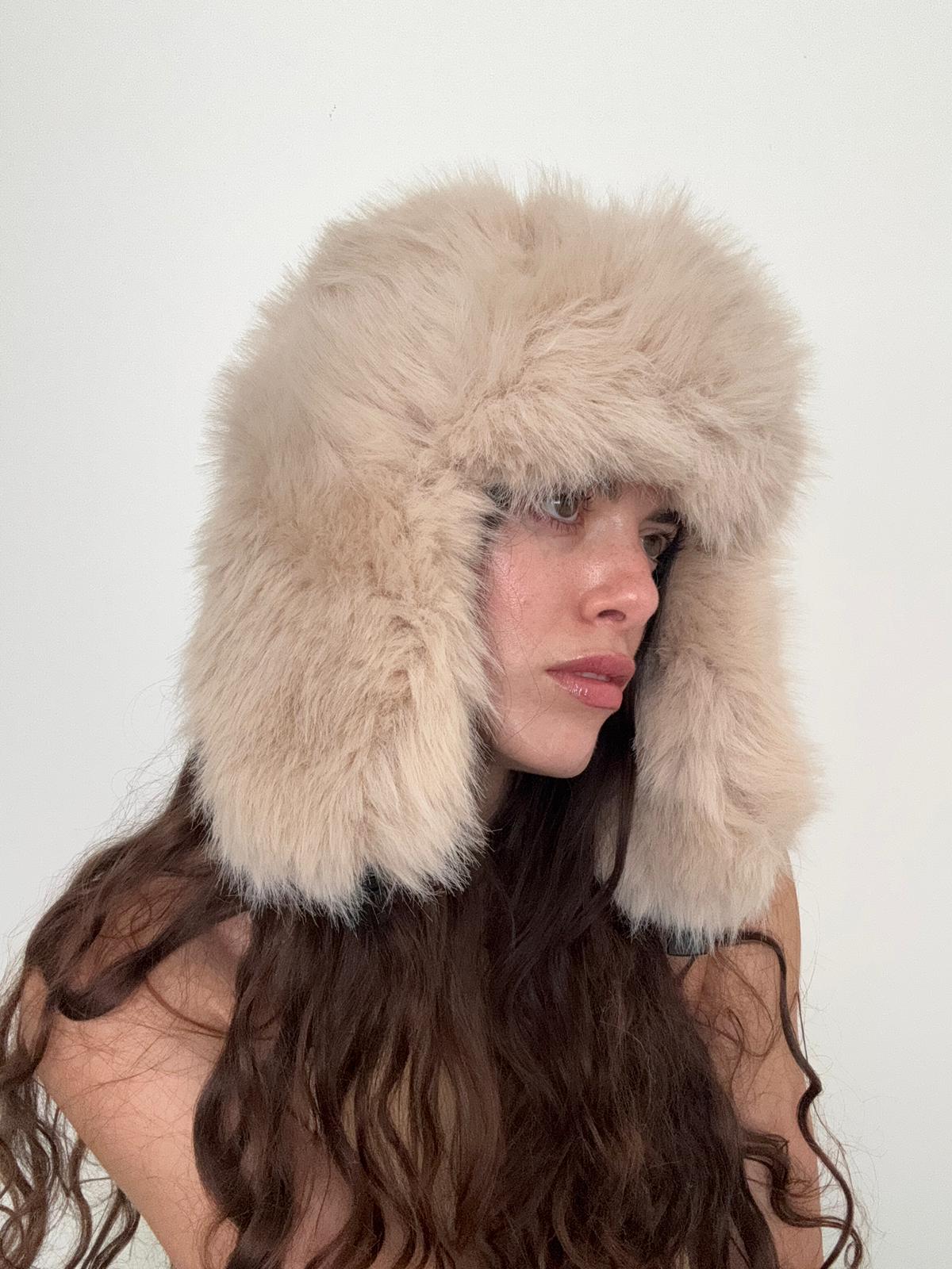 Trapper Hat Beige
