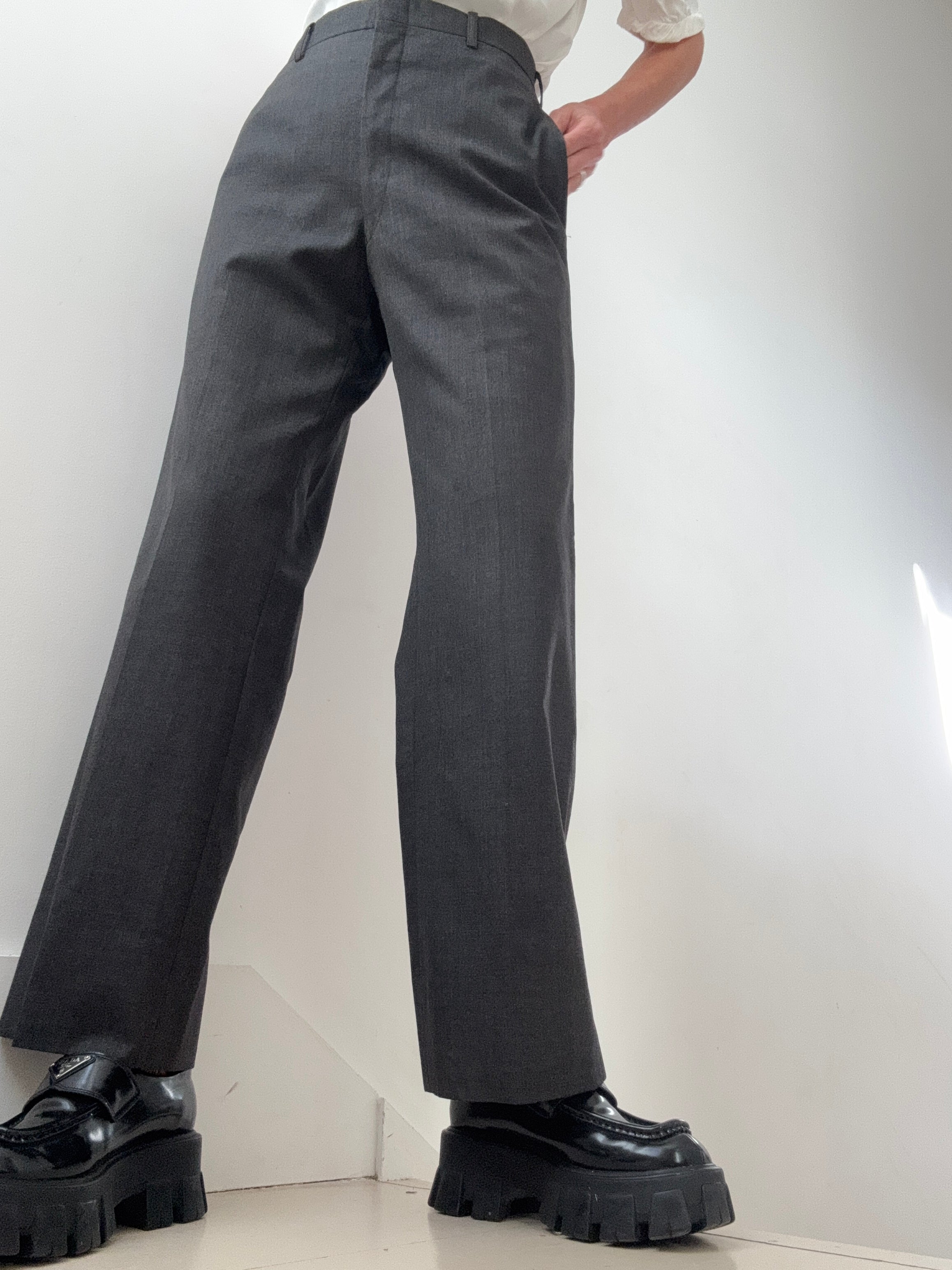 Vintage Burberry Style Japanese Pants