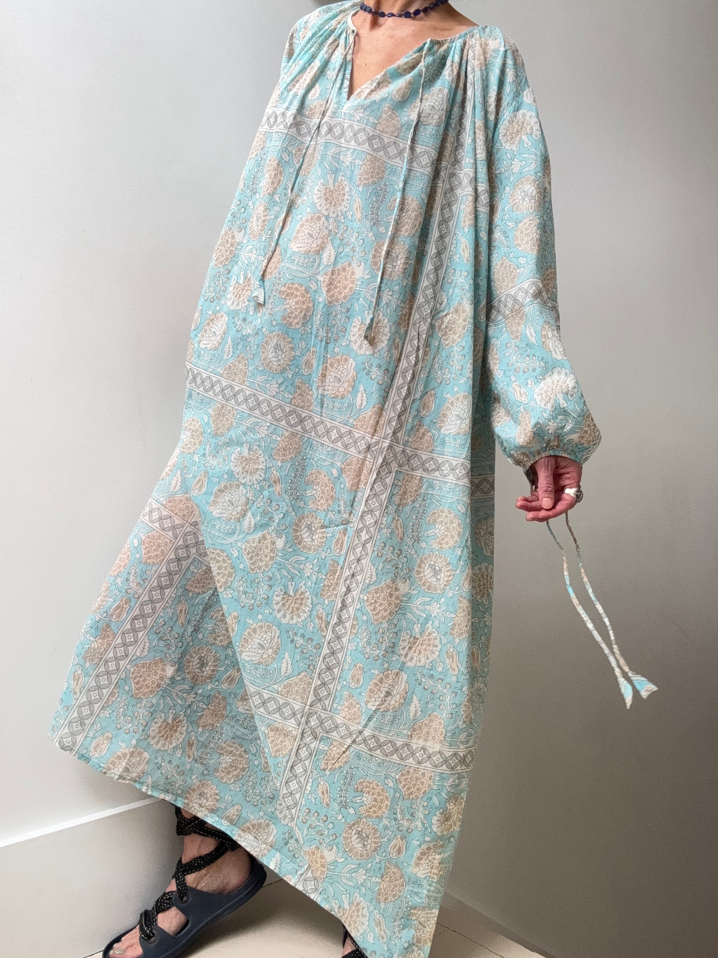 Antik Batik Flavie Dress Blue