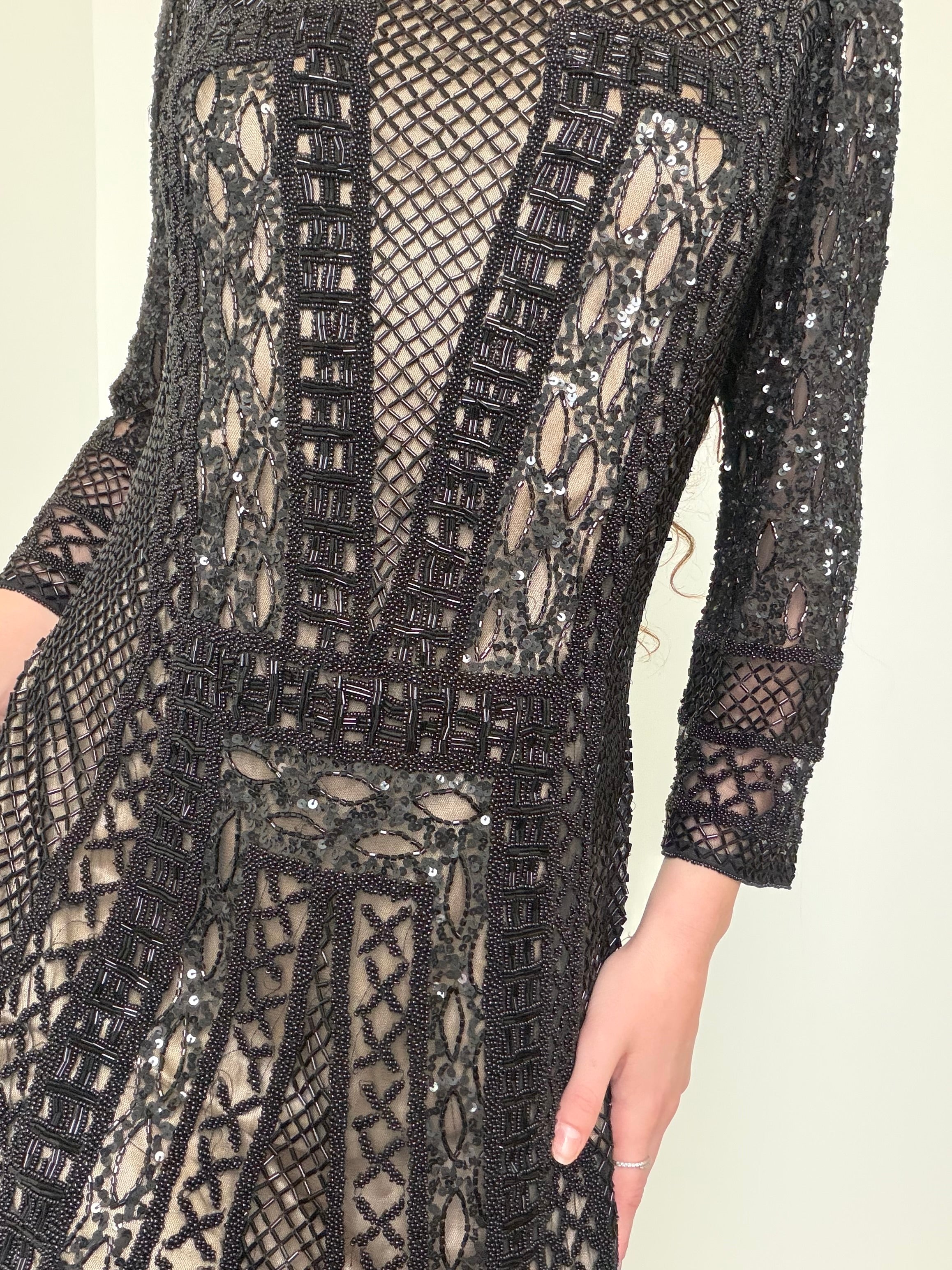 Queen Of The Midnight Sequin Dress
