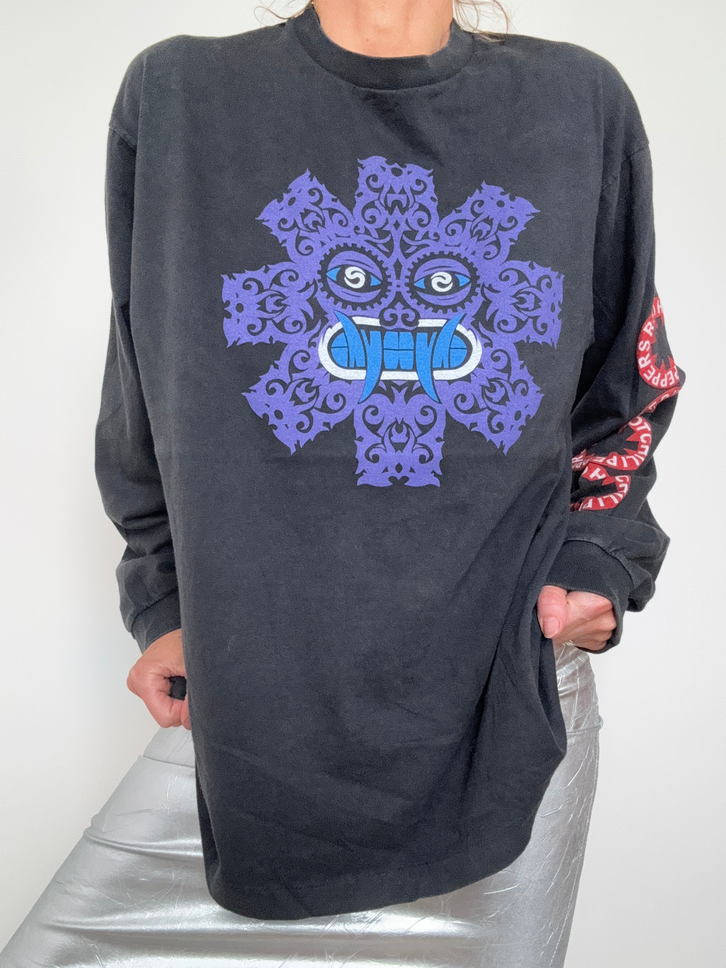 Vintage Style Aztec Chilli Longsleeve | T-Shirts