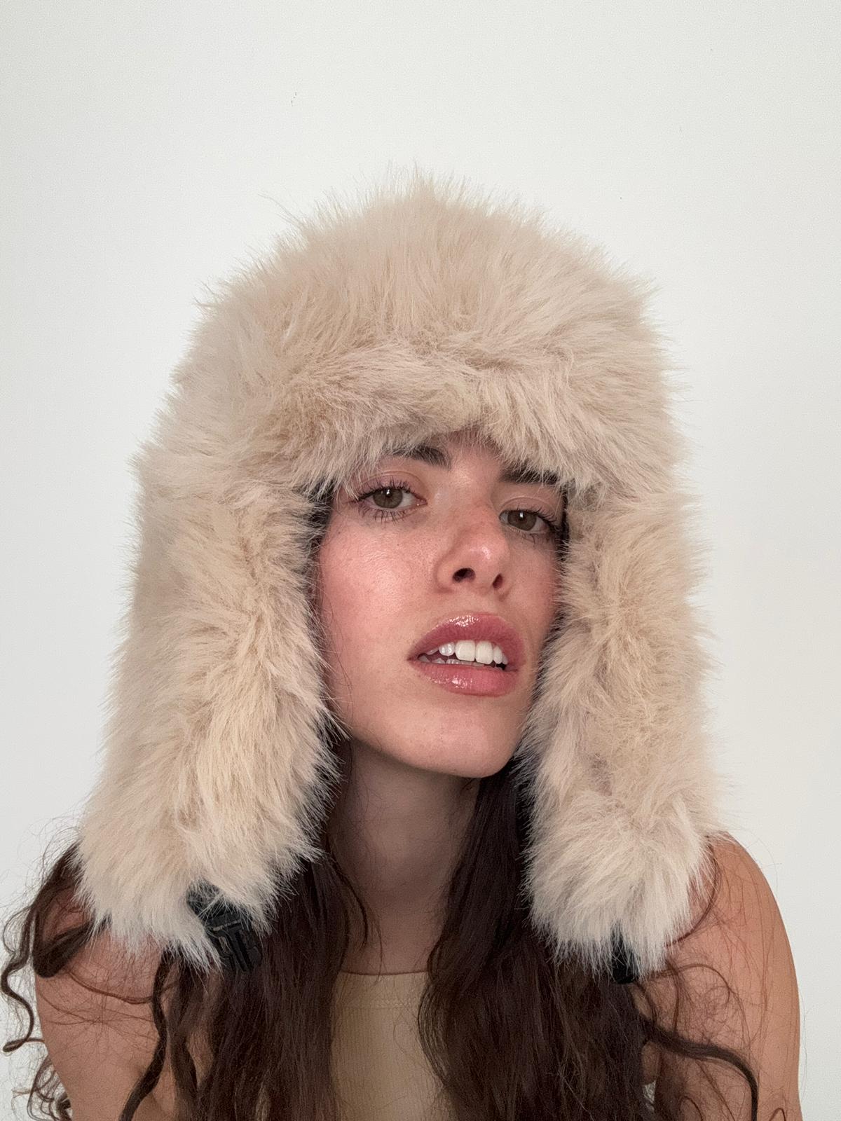 Trapper Hat Beige
