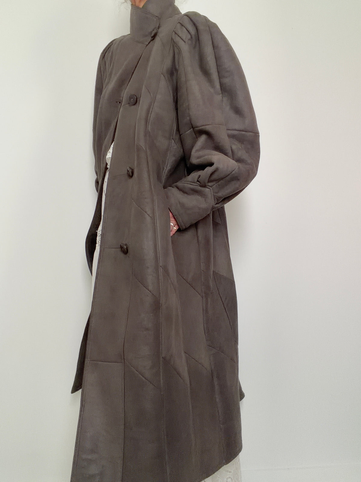 Military Maiden Shearling Coat