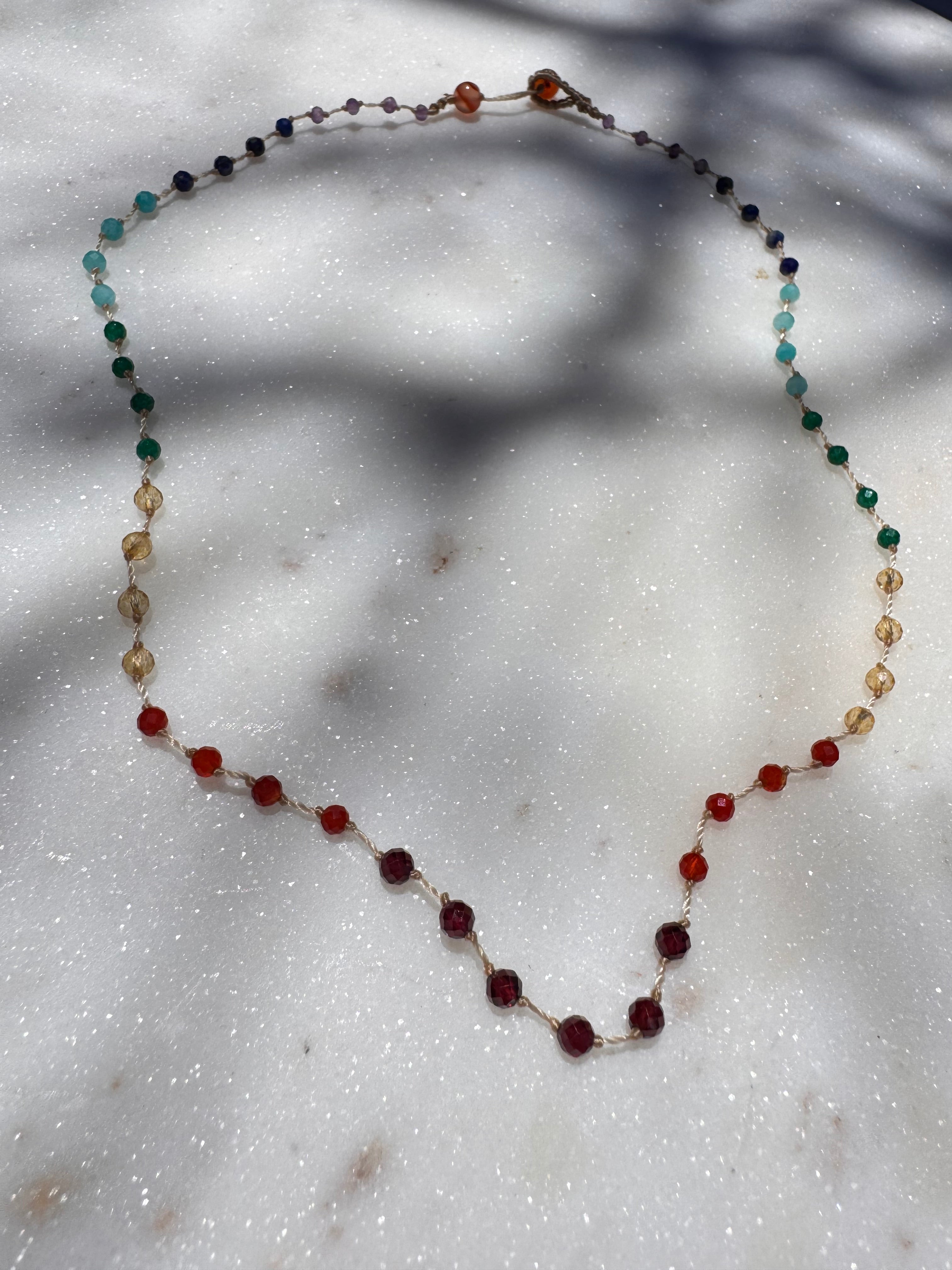 Crystal Chakra Choker