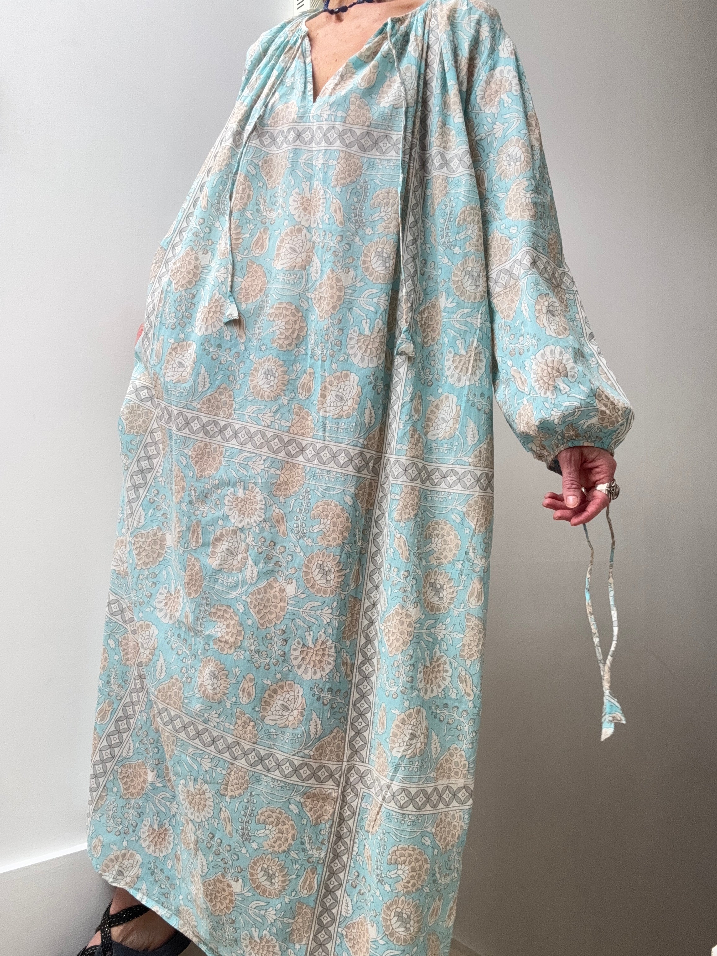 Antik Batik Flavie Dress Blue