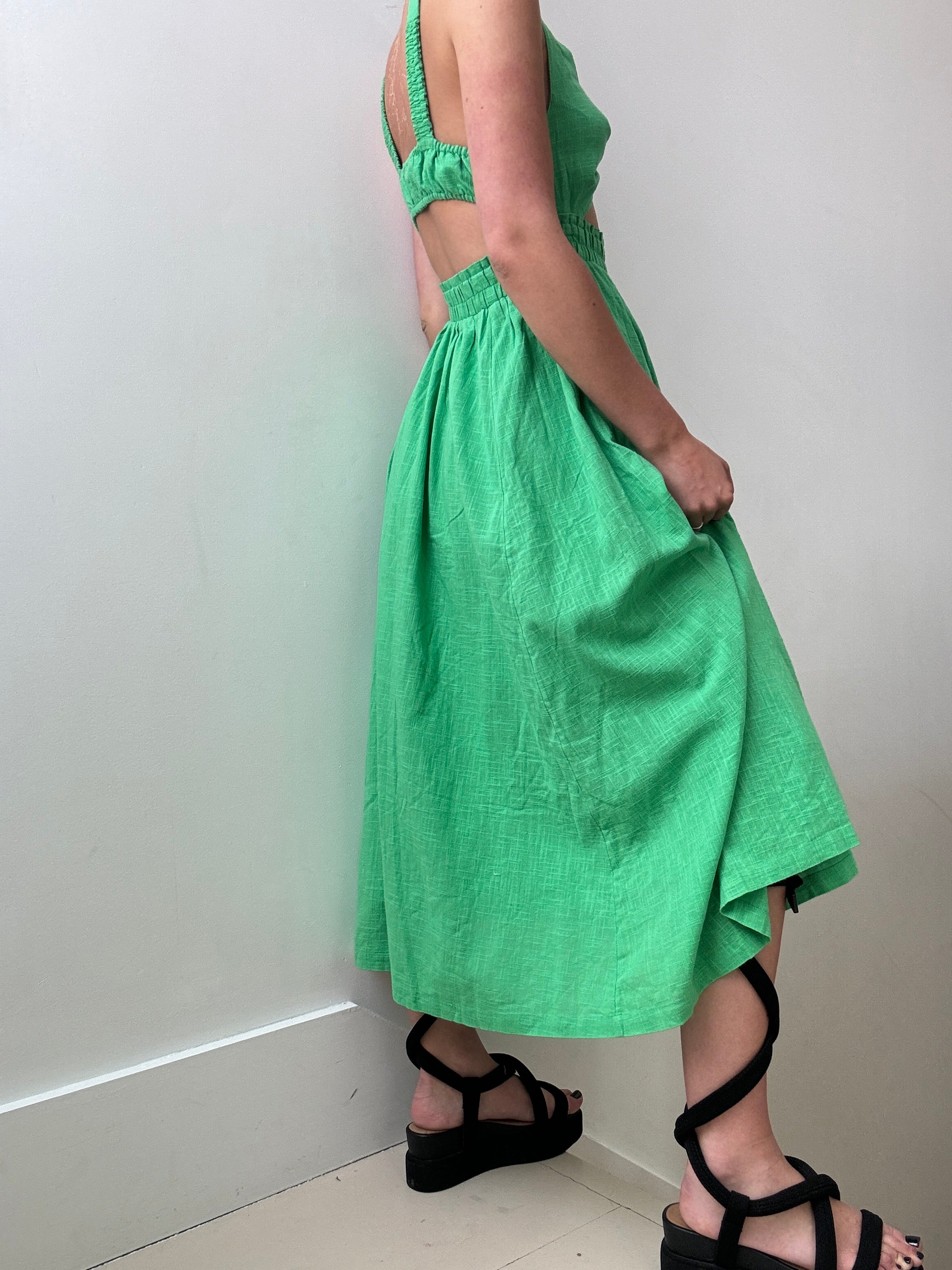 Resort Green Dress