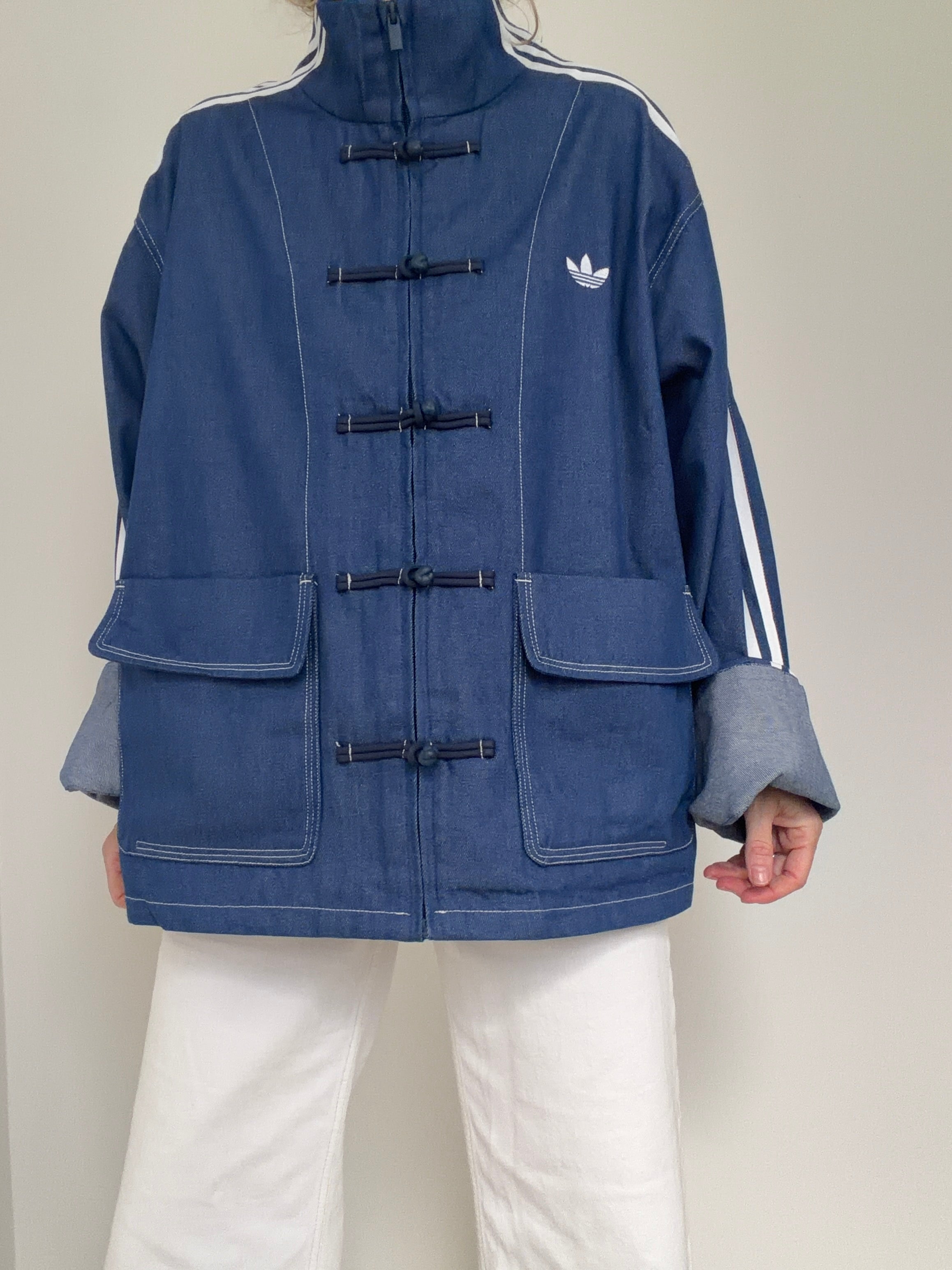 Adidas Jackets New Year Tang Blue Jacket