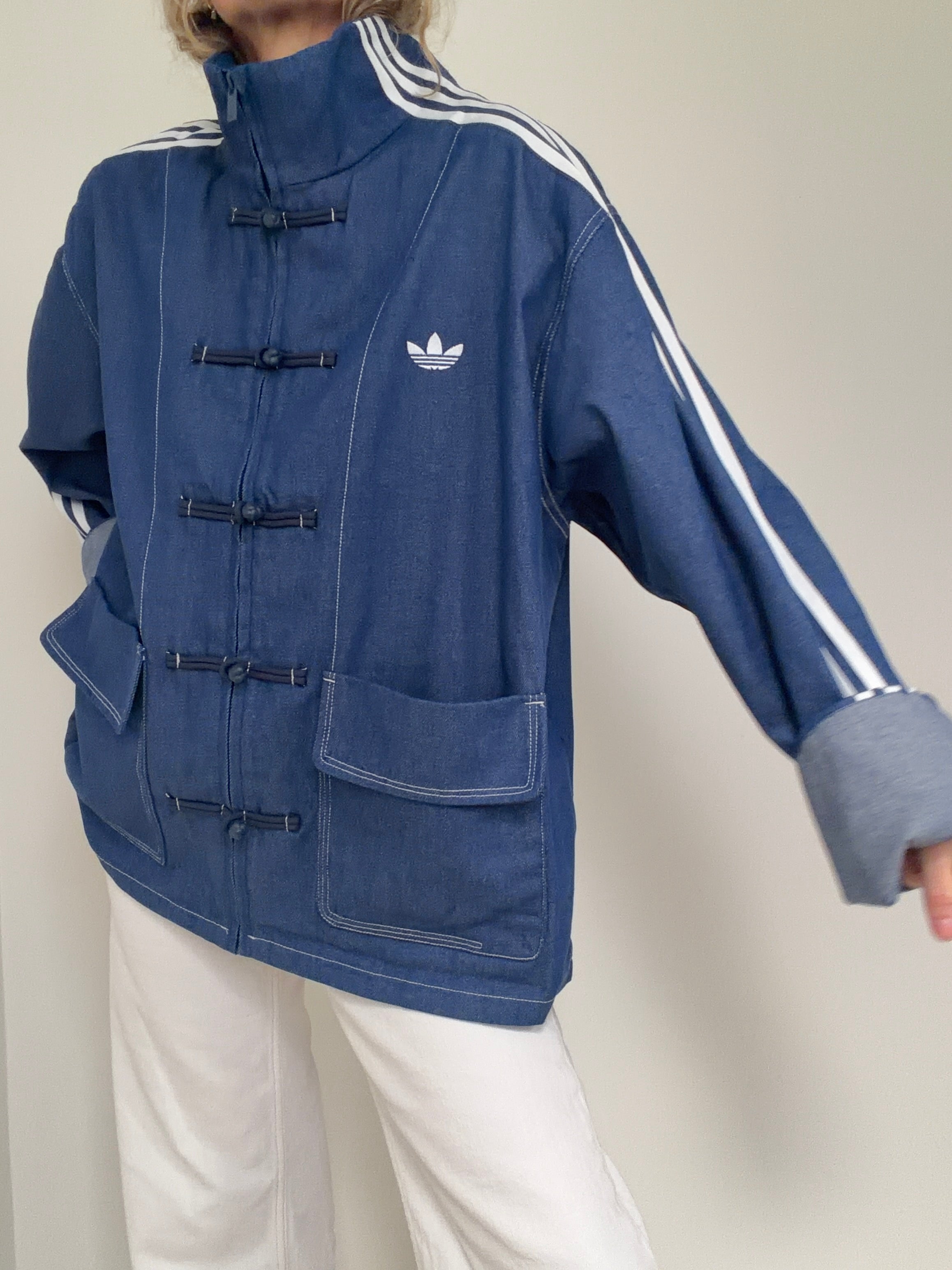Adidas Jackets New Year Tang Blue Jacket