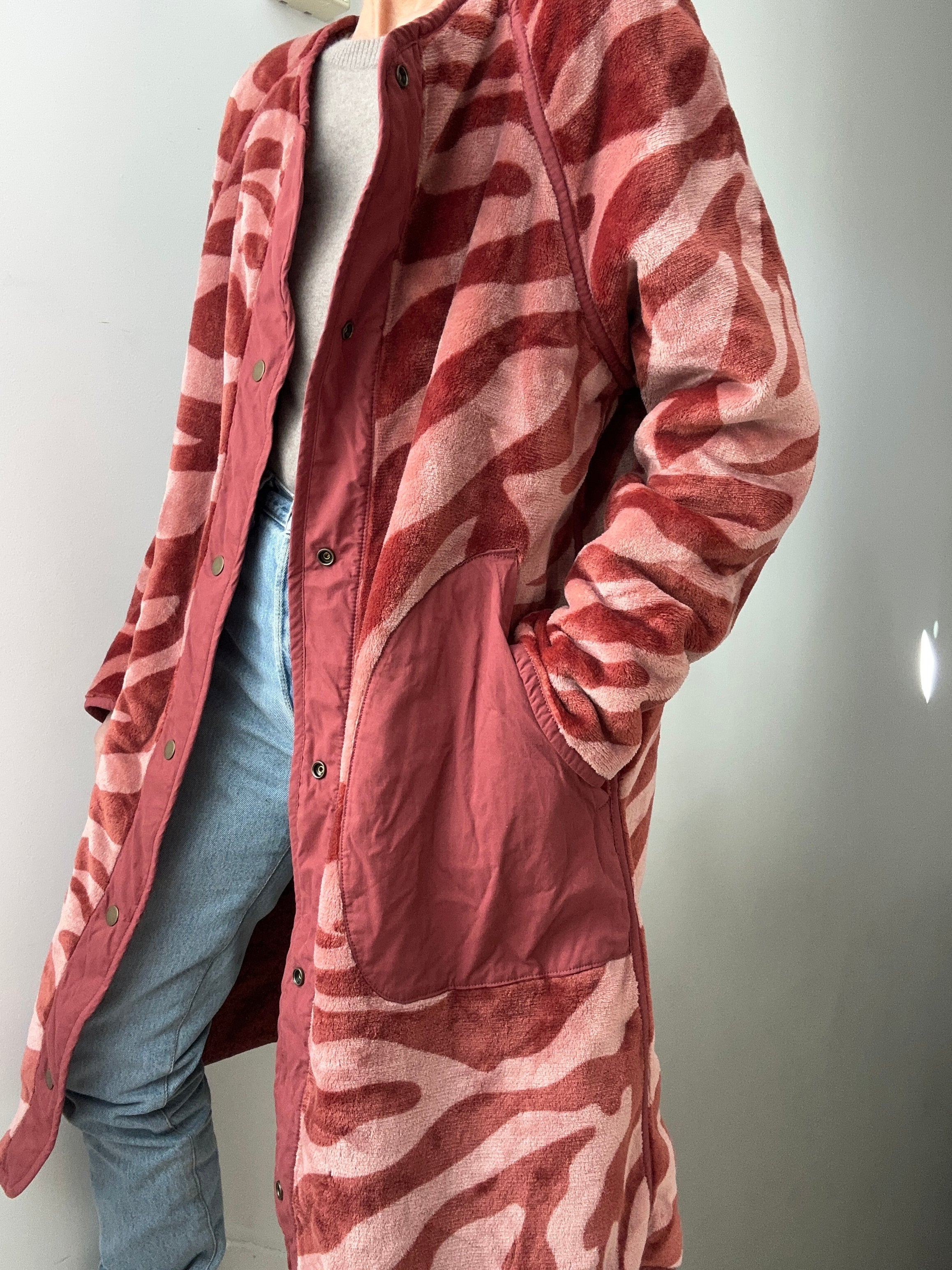 Anthropologie reversible clearance coat