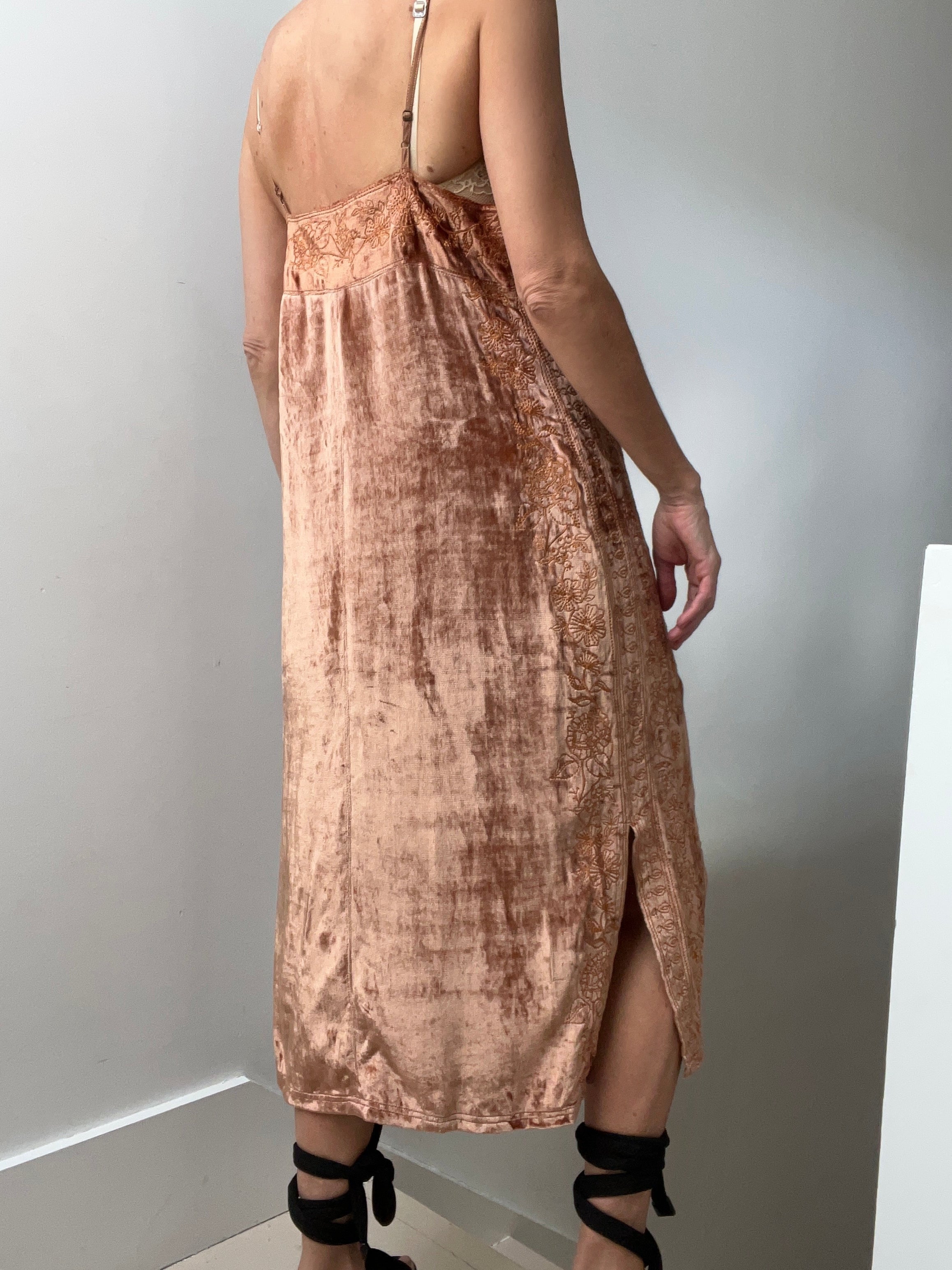Anthropologie Dresses EU 36 / UK 8 Lucie Velvet Slip