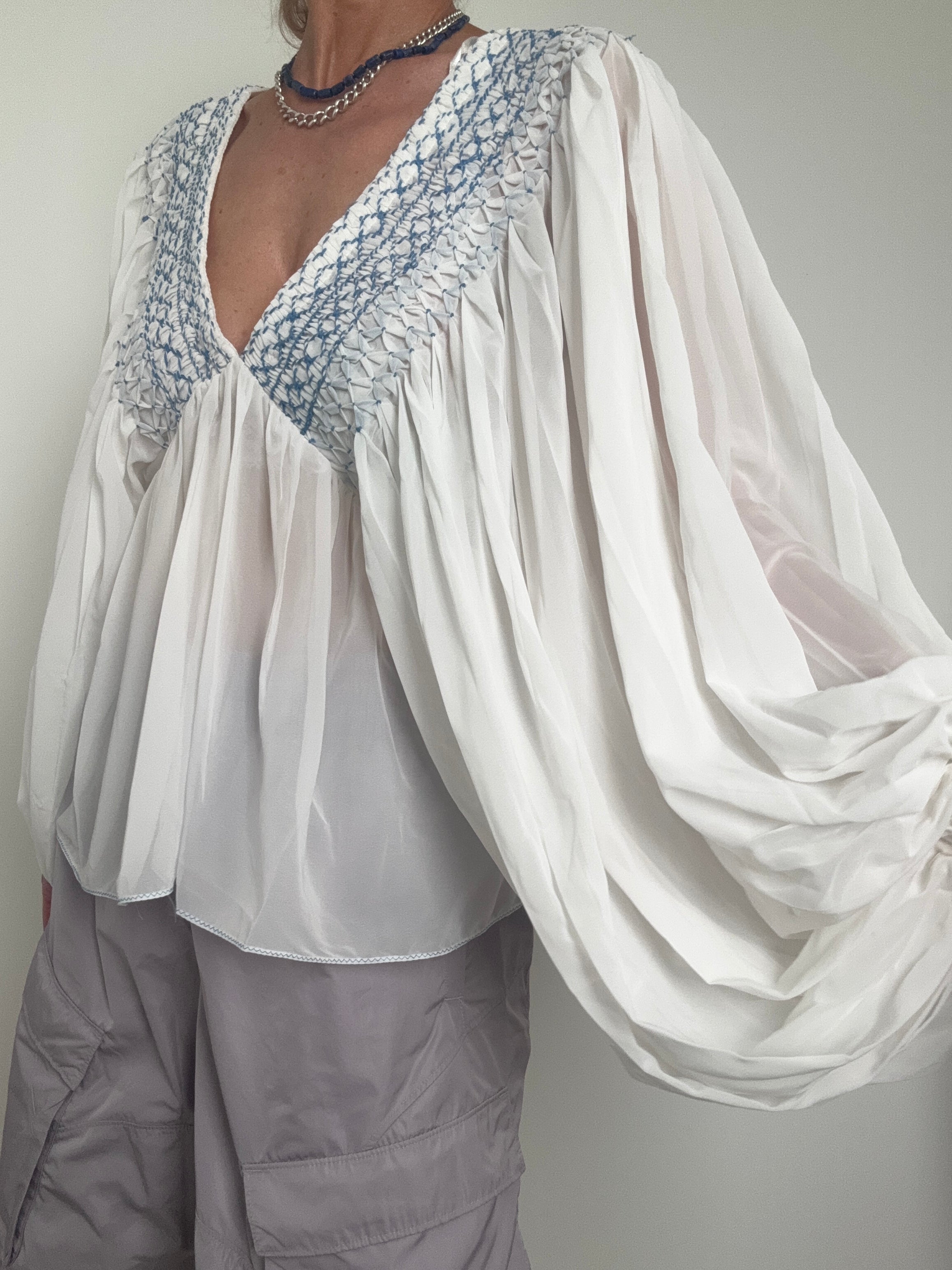 Smocked Bohemian Top | Tops