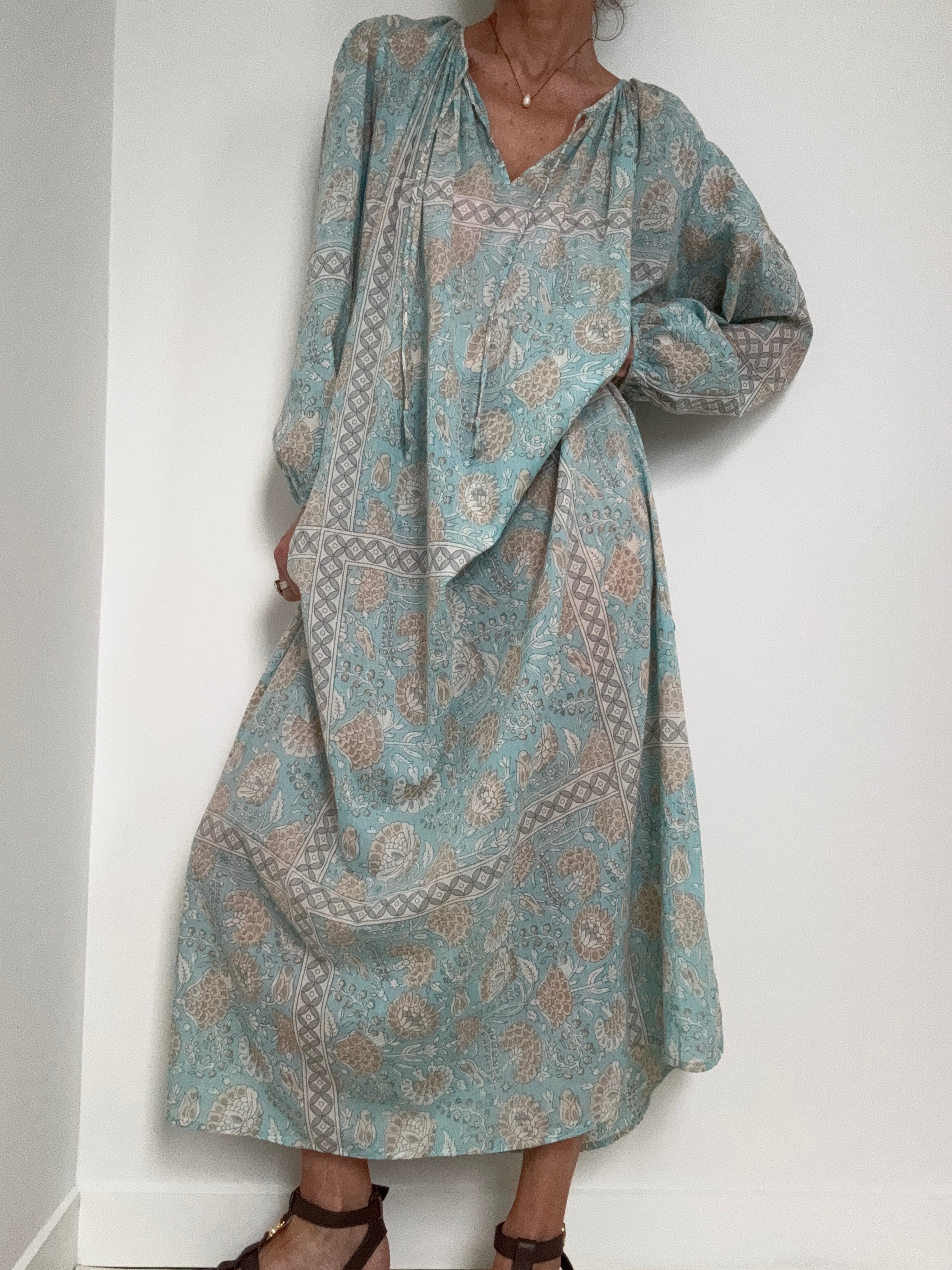 Antik Batik Flavie Dress Blue | Dresses