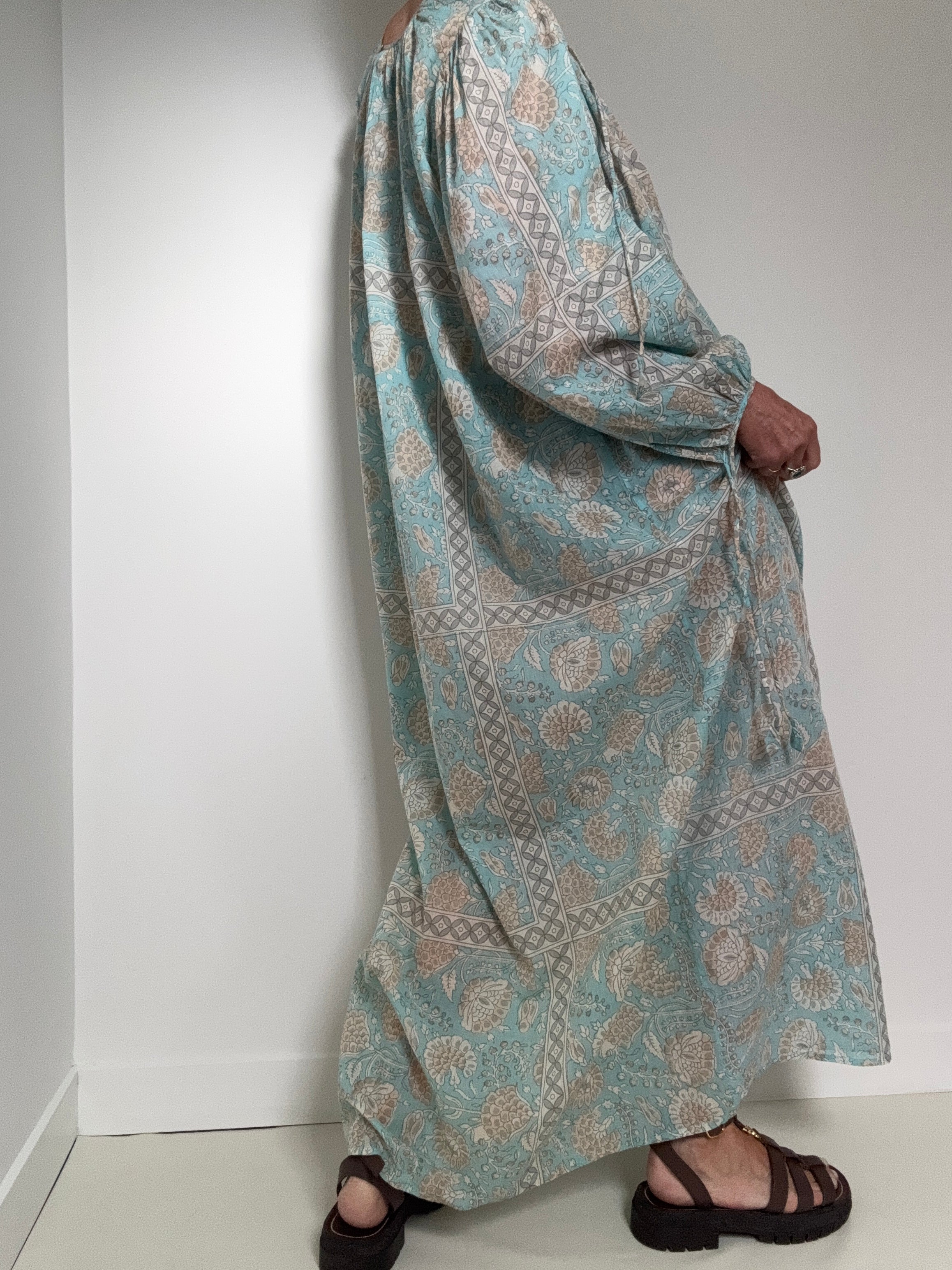 Antik Batik Antik Batik Flavie Dress Blue | Jetsetbohemian