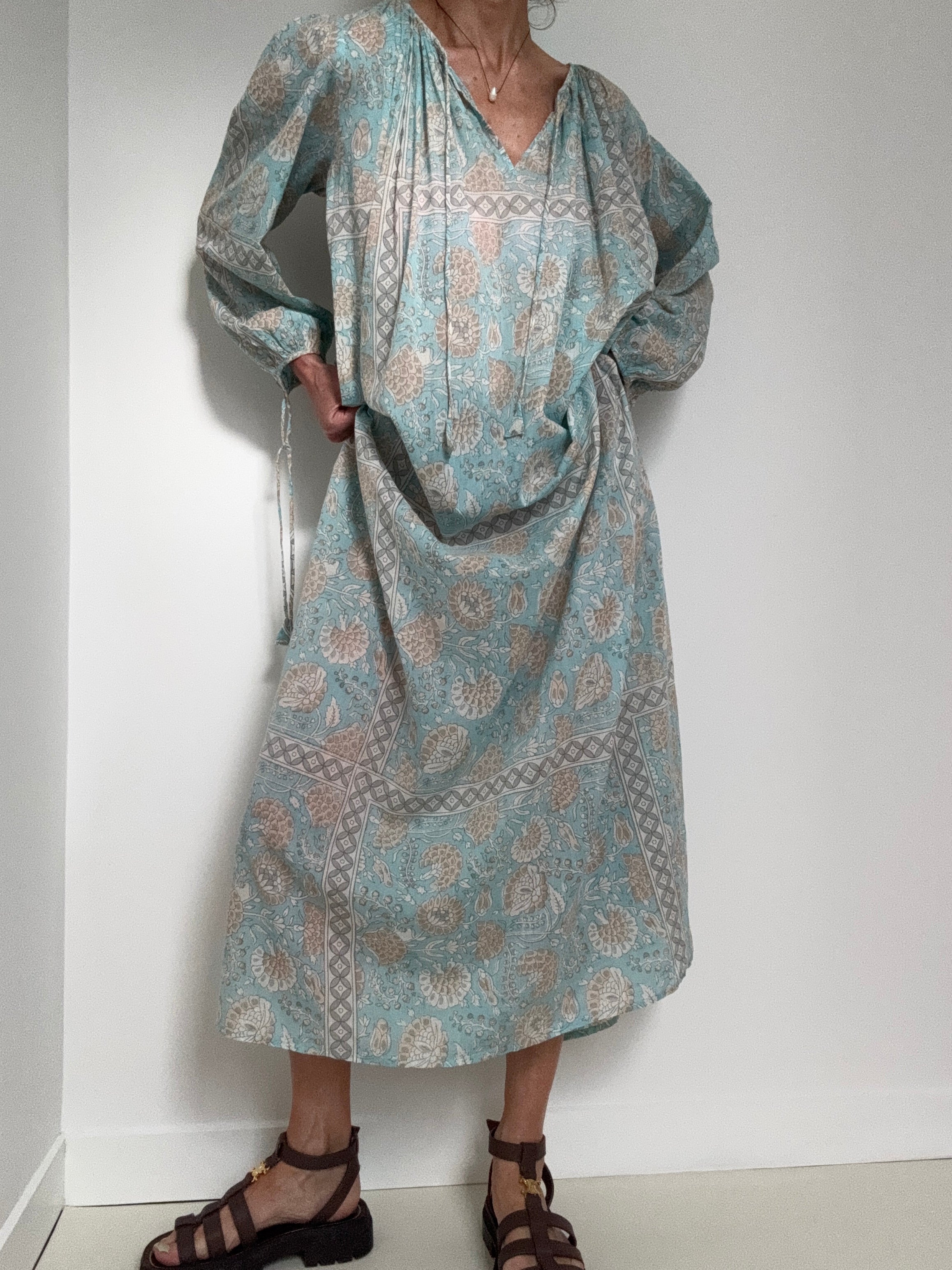 Antik Batik Flavie Dress Blue | Dresses