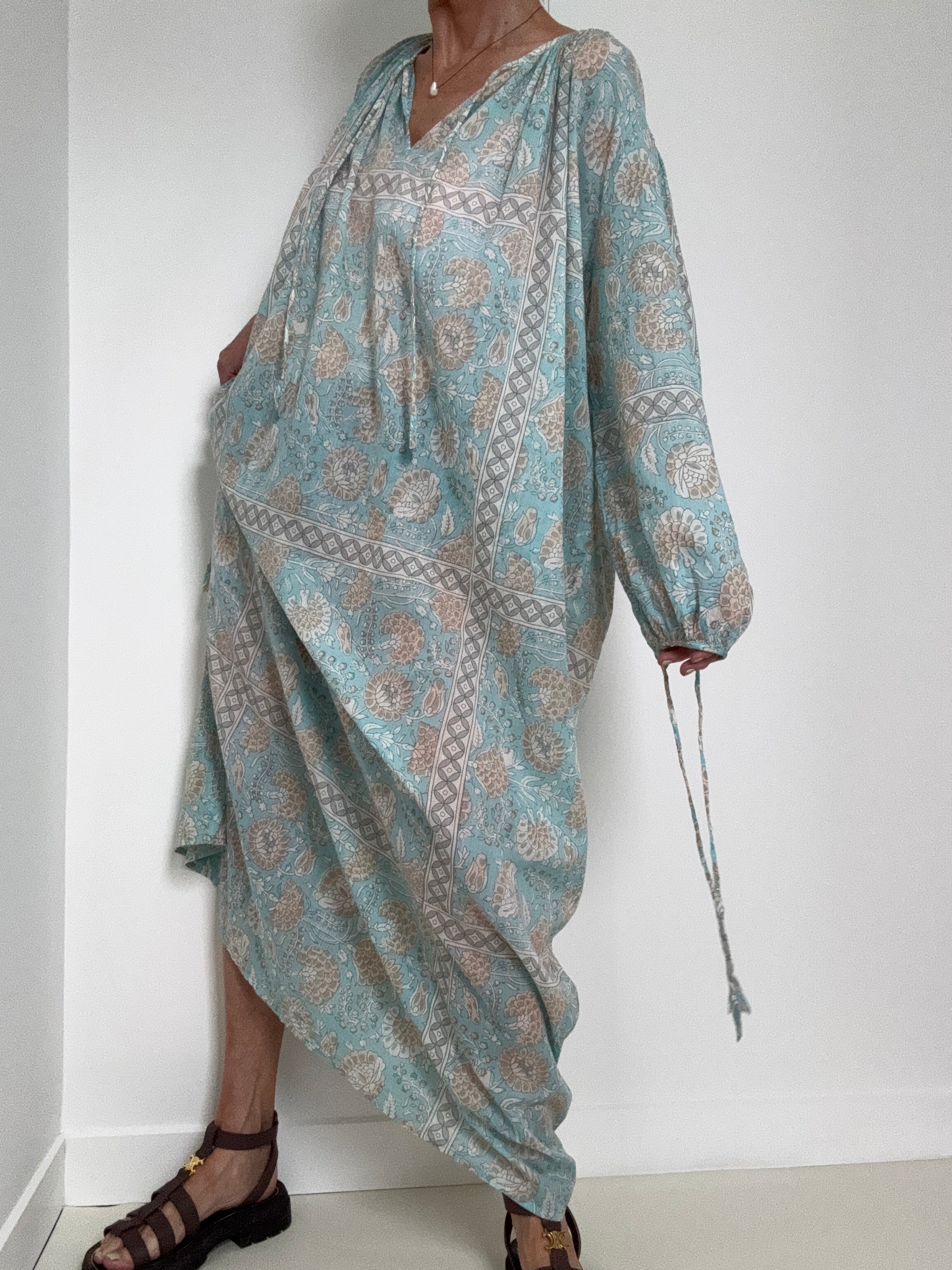 Antik Batik Flavie Dress Blue | Dresses