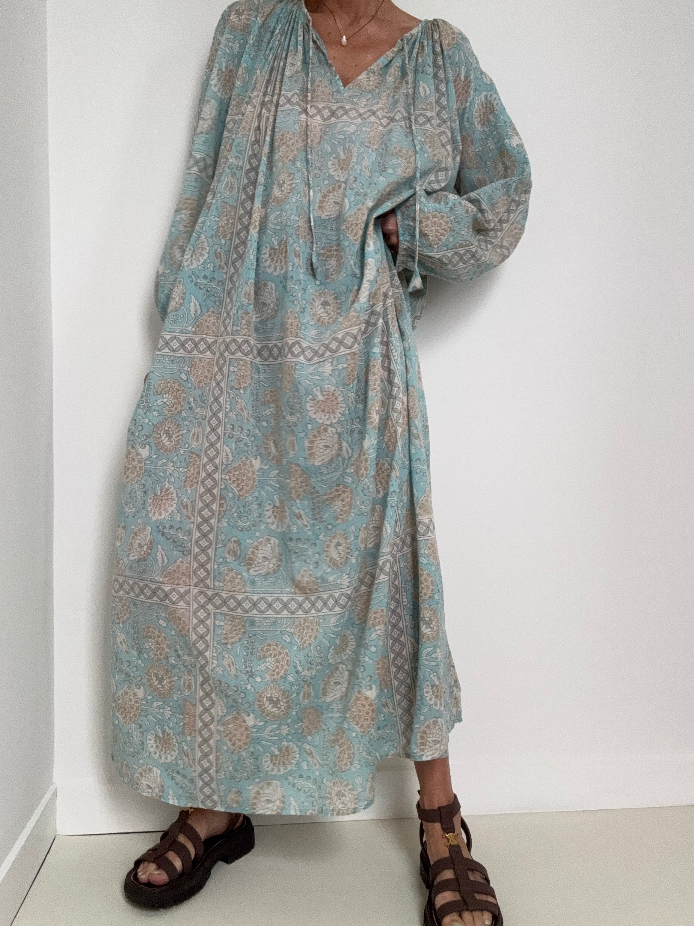 Antik Batik Flavie Dress Blue | Dresses