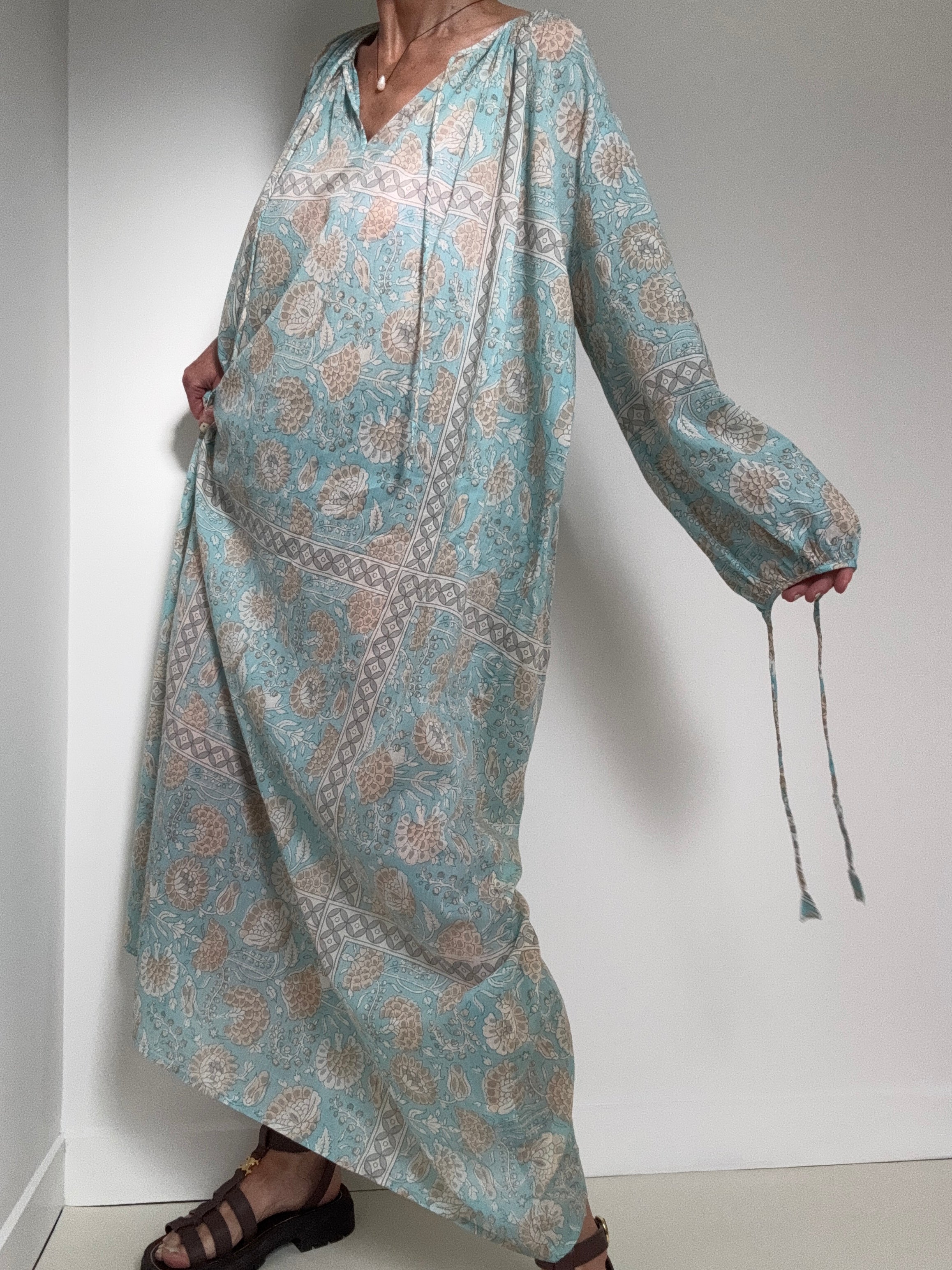 Antik Batik Flavie Dress Blue | Dresses