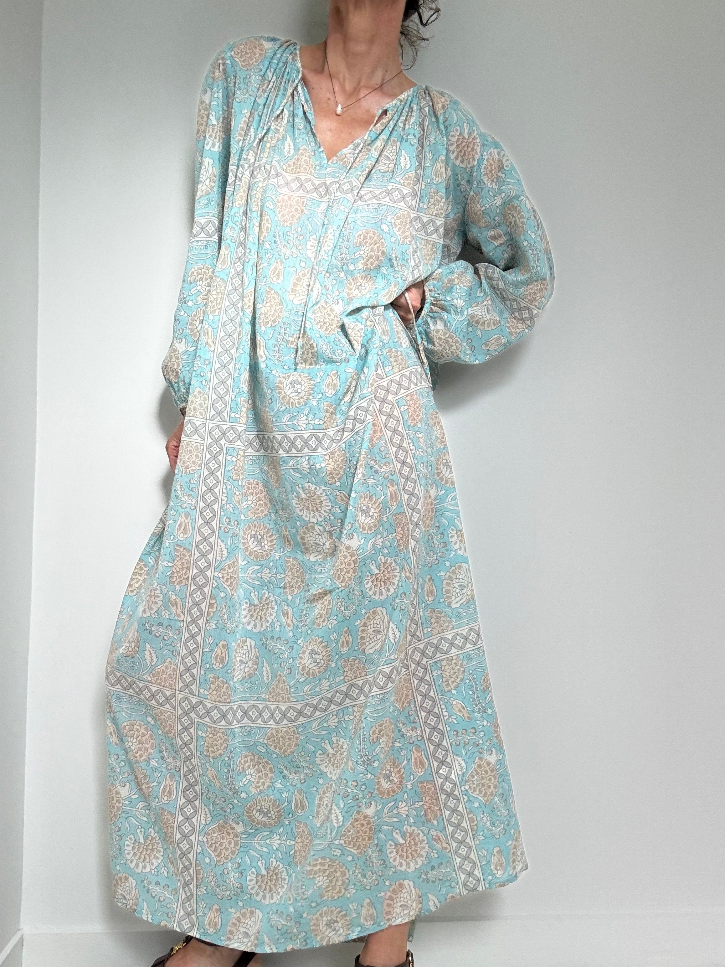Antik Batik Flavie Dress Blue | Dresses