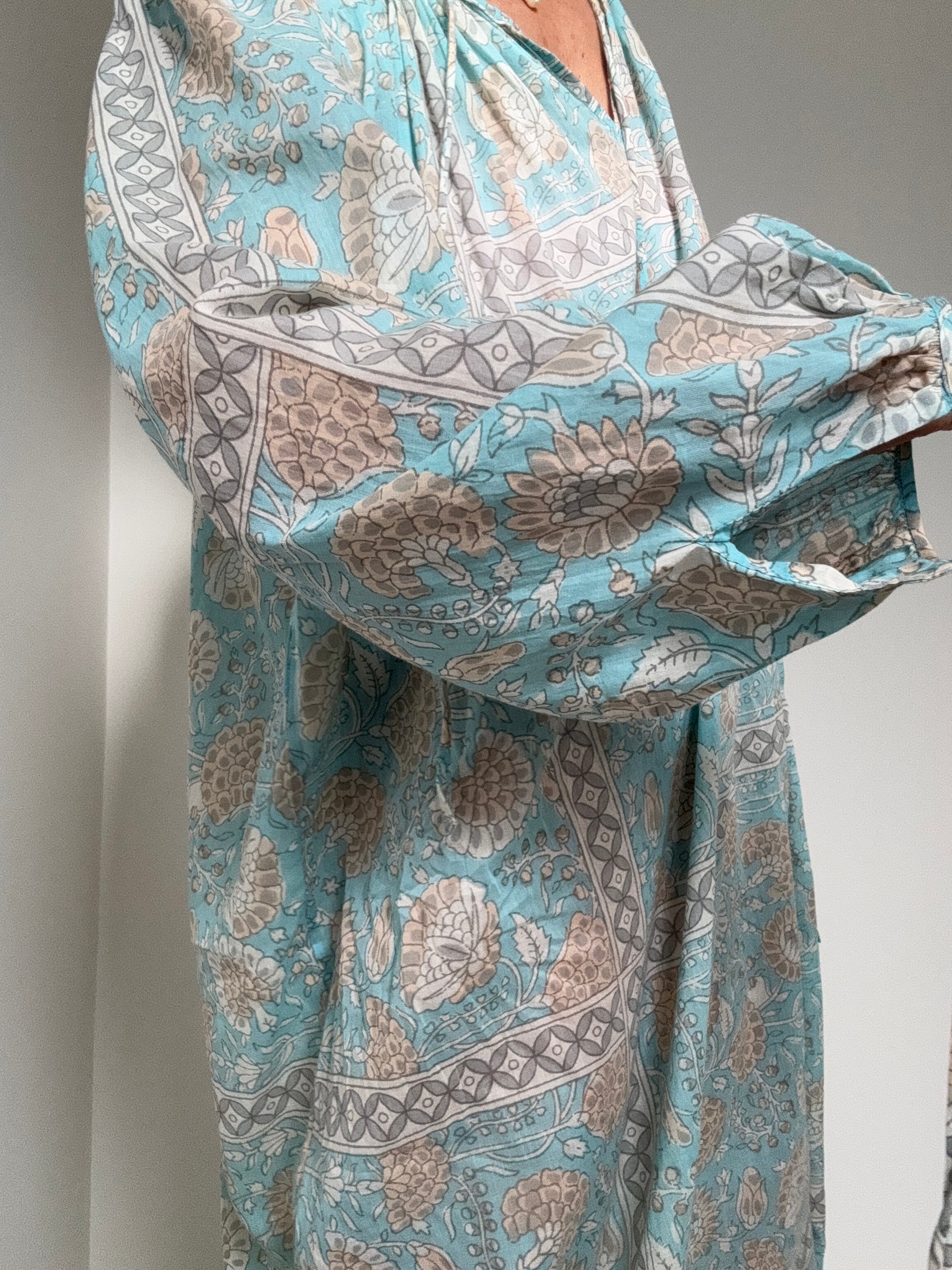 Antik Batik Flavie Dress Blue | Dresses