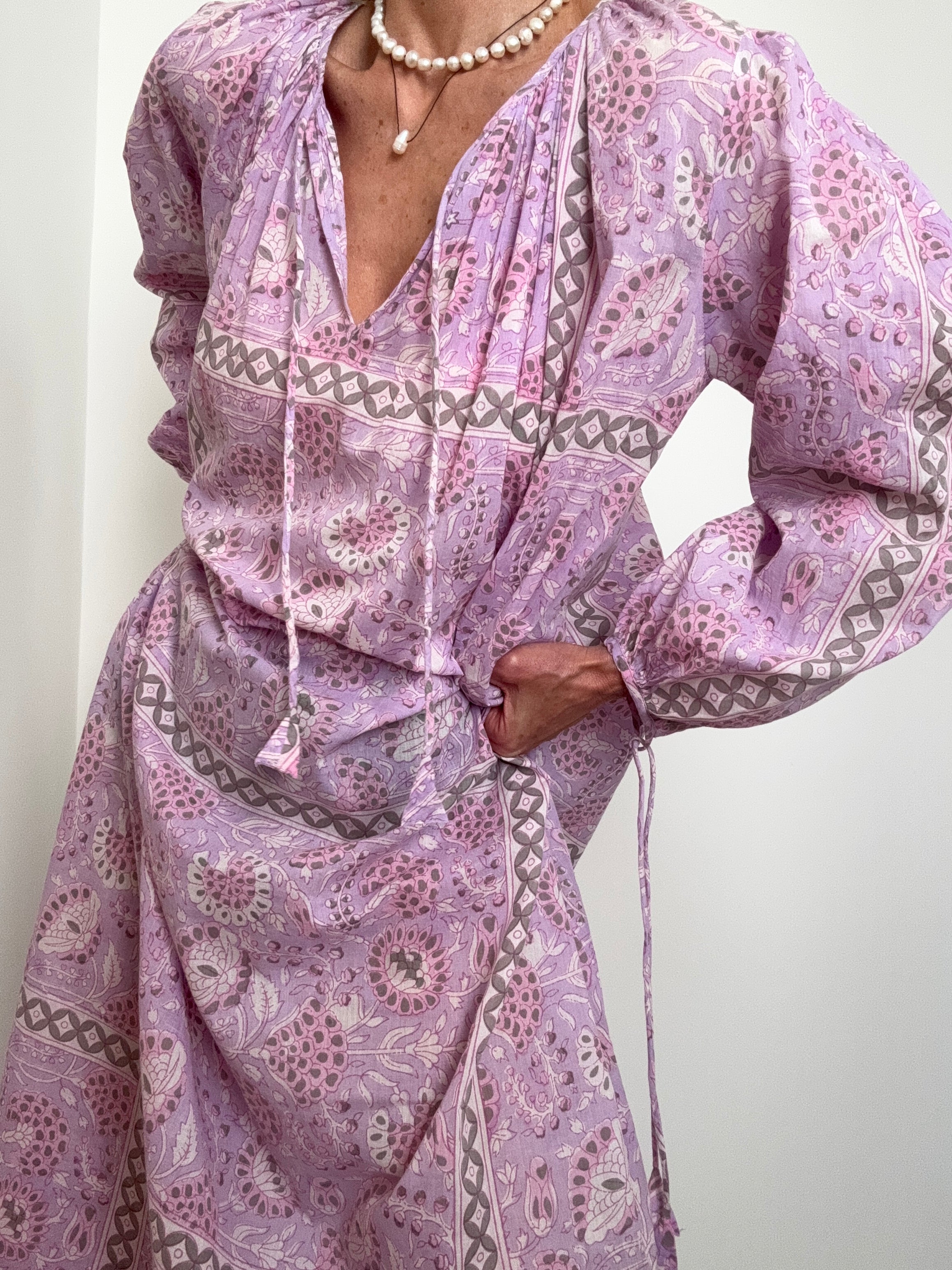 Antik Batik Dresses Antik Batik Flavie Dress Purple