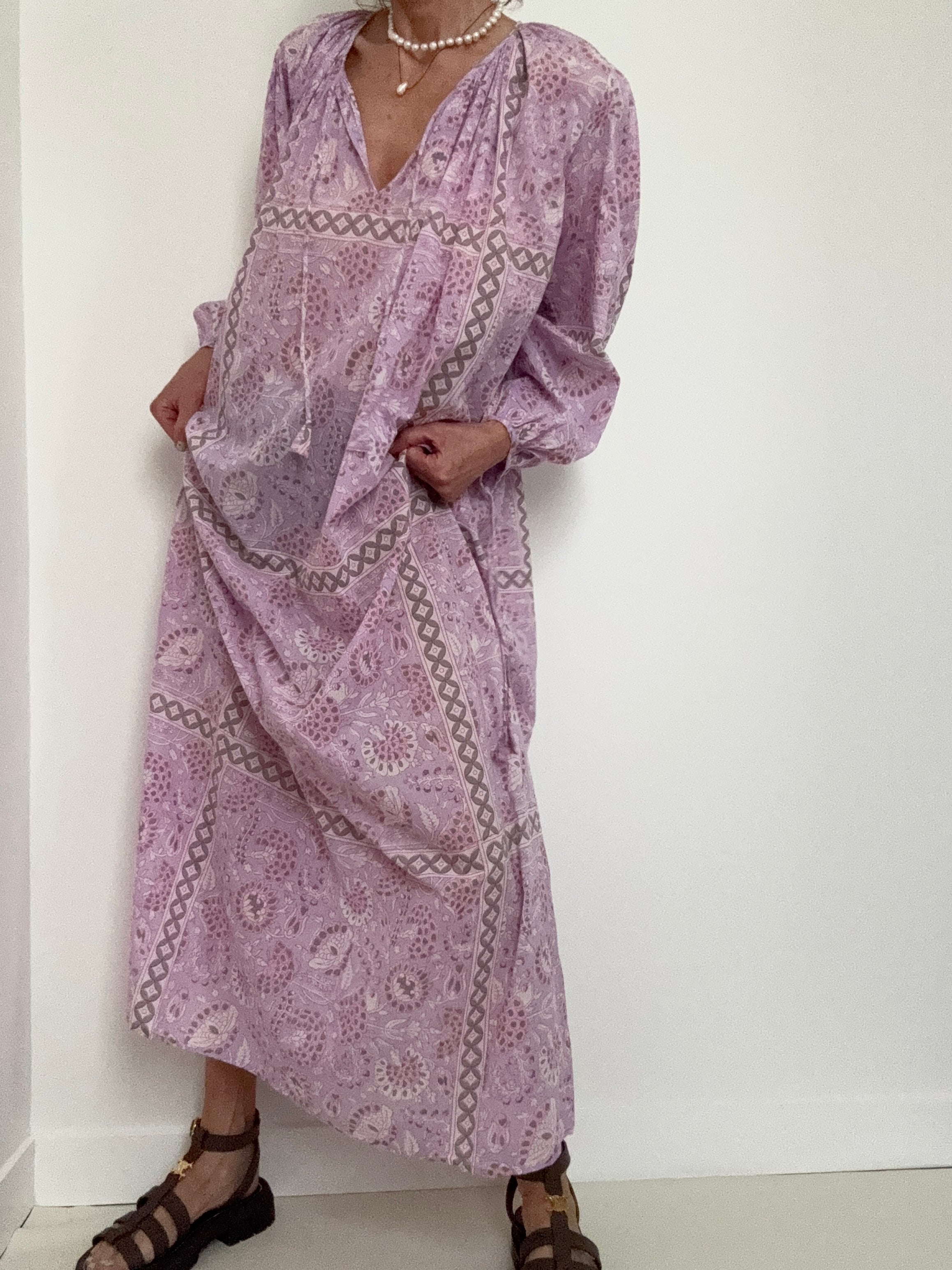 Antik Batik Dresses Antik Batik Flavie Dress Purple