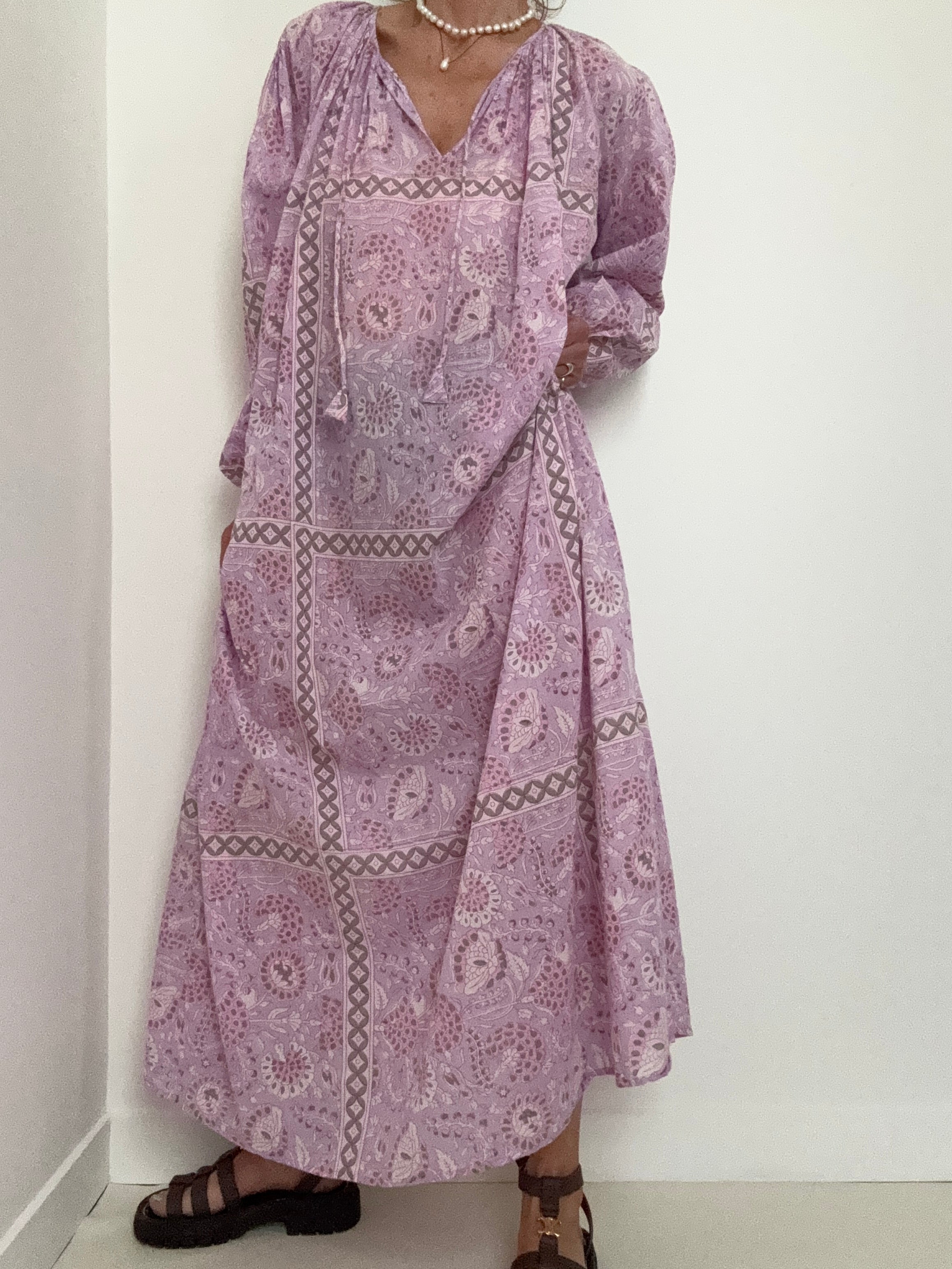 Antik Batik Dresses Antik Batik Flavie Dress Purple