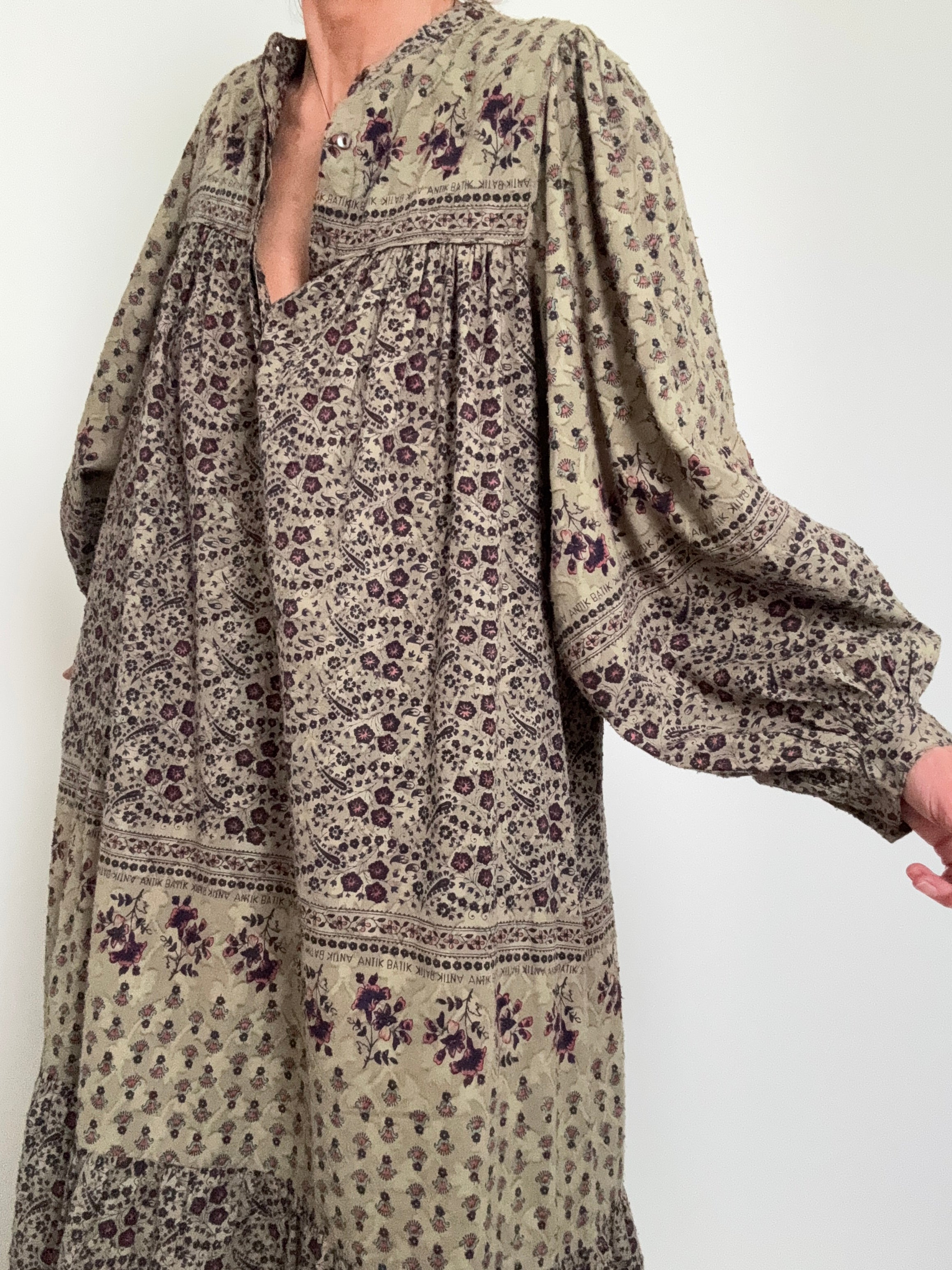 Antik Batik Irina Block Print Dress | Dresses