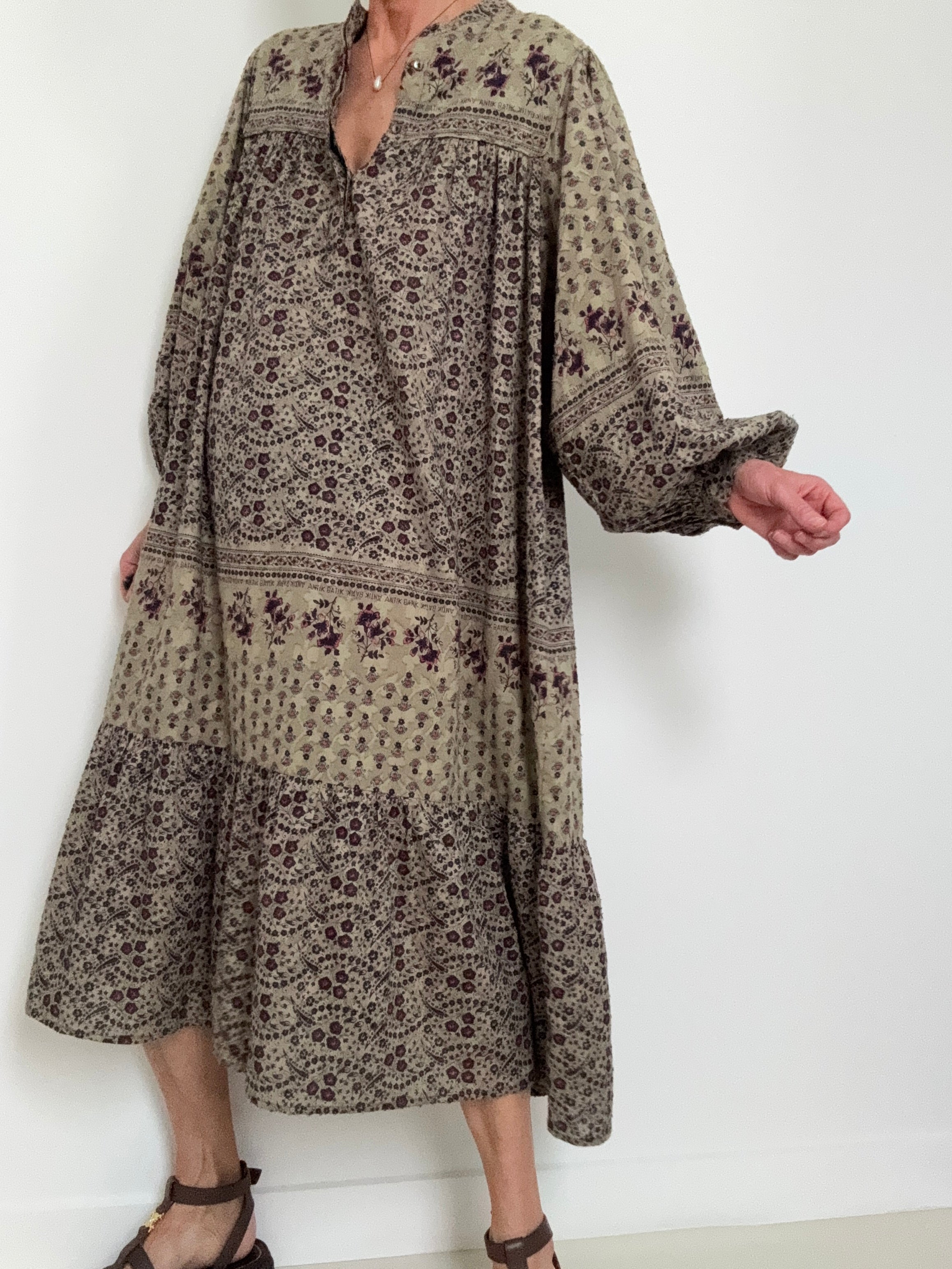 Antik Batik Irina Block Print Dress | Dresses