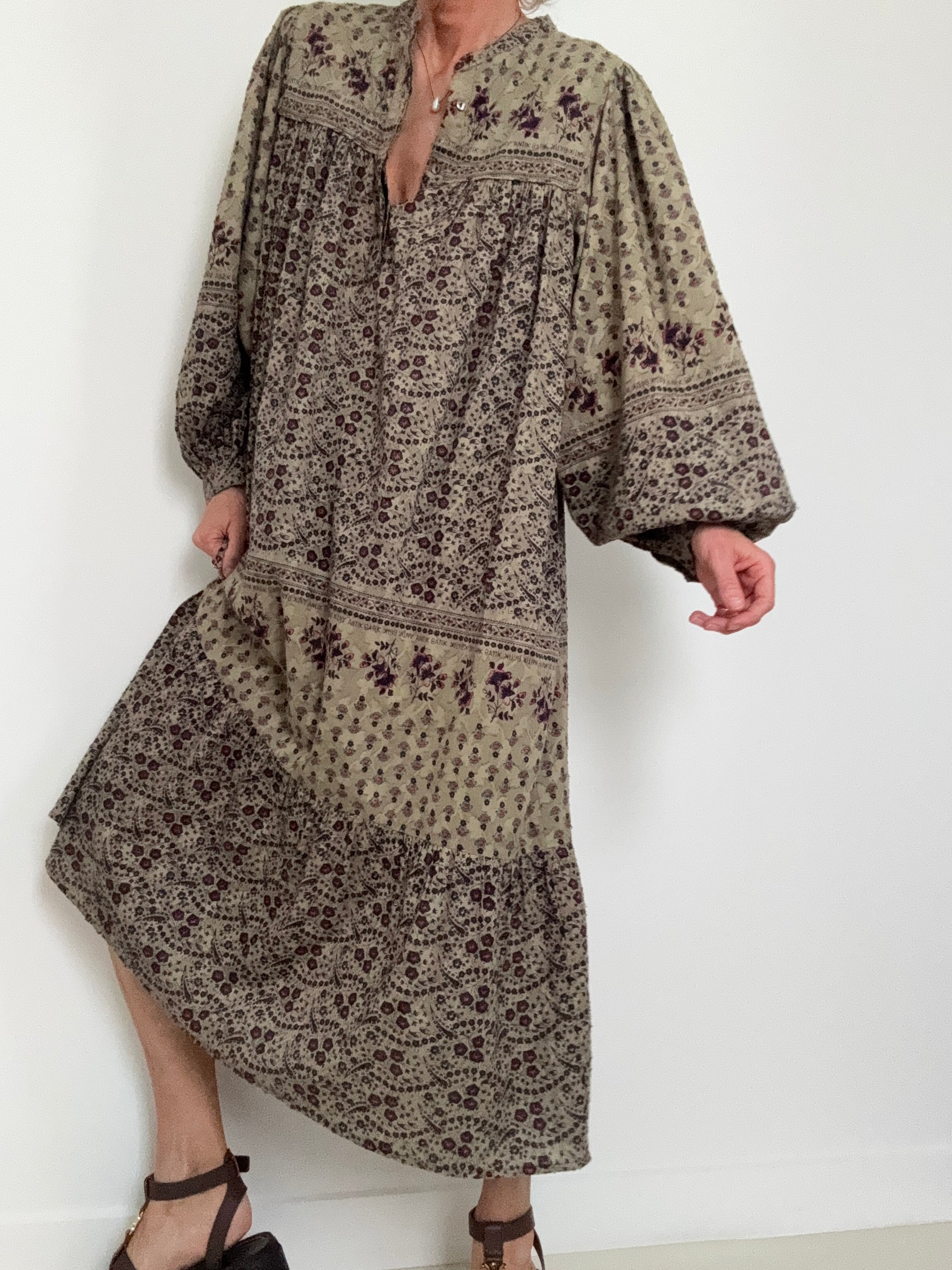 Antik Batik Irina Block Print Dress | Dresses