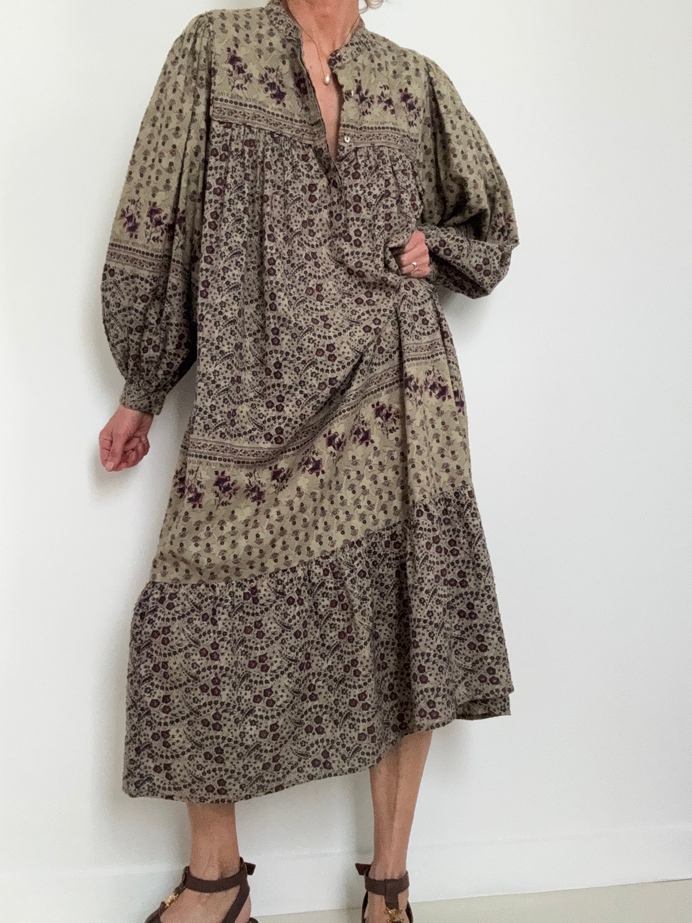 Antik Batik Irina Block Print Dress | Dresses