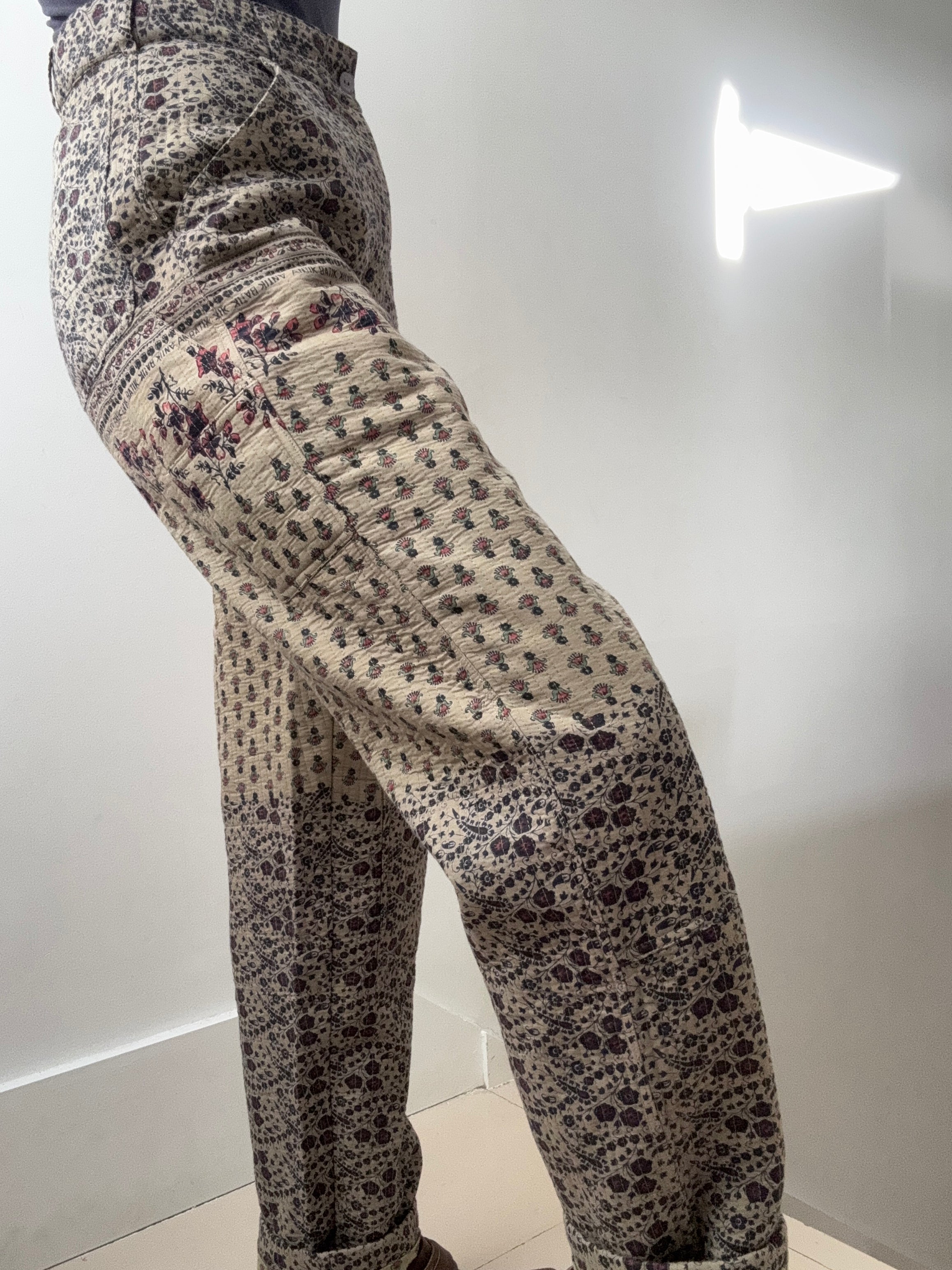 Irina Quilt Block Print Pants | Pants