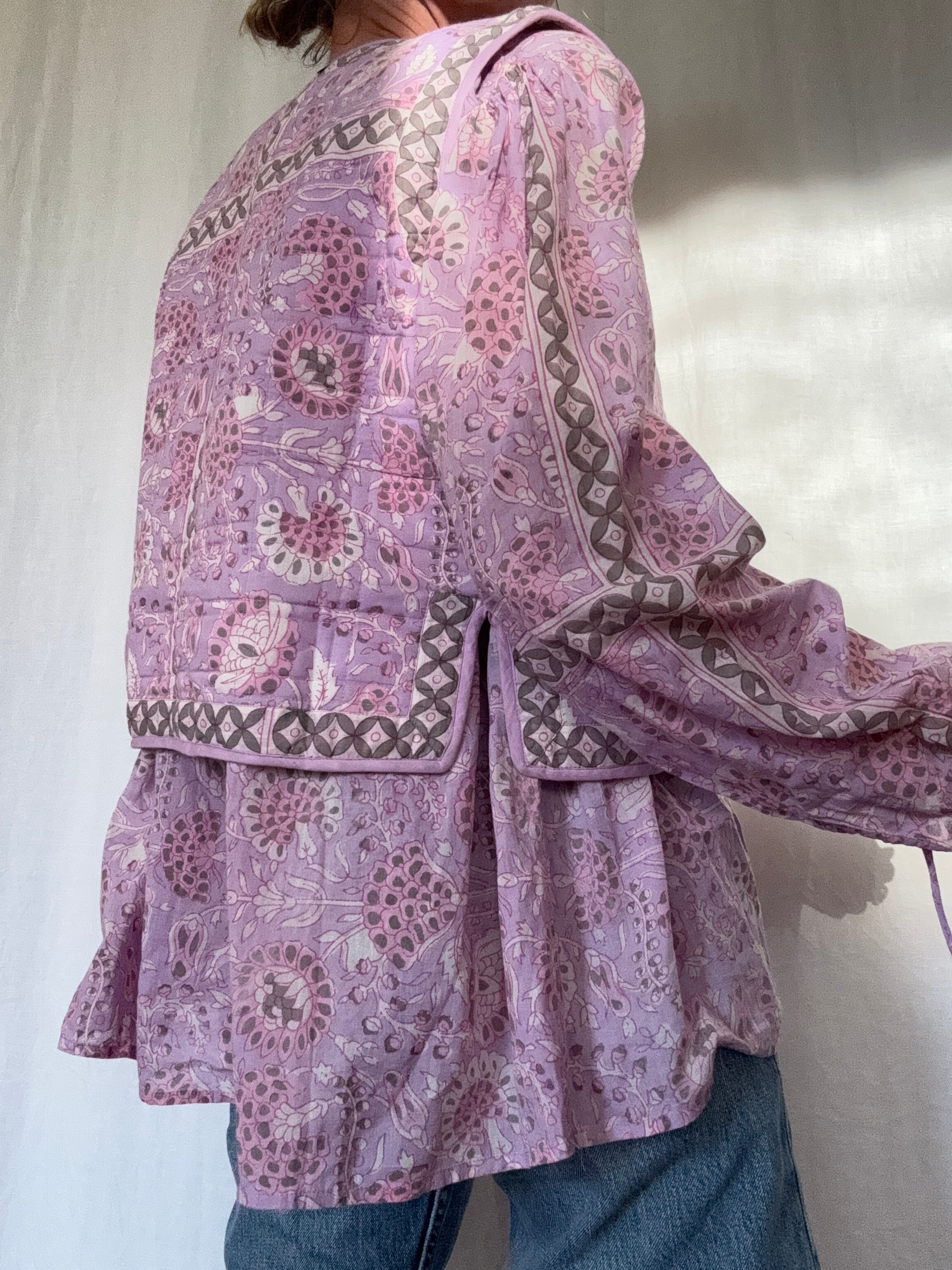 Antik Batik Block Print Vest | Vests