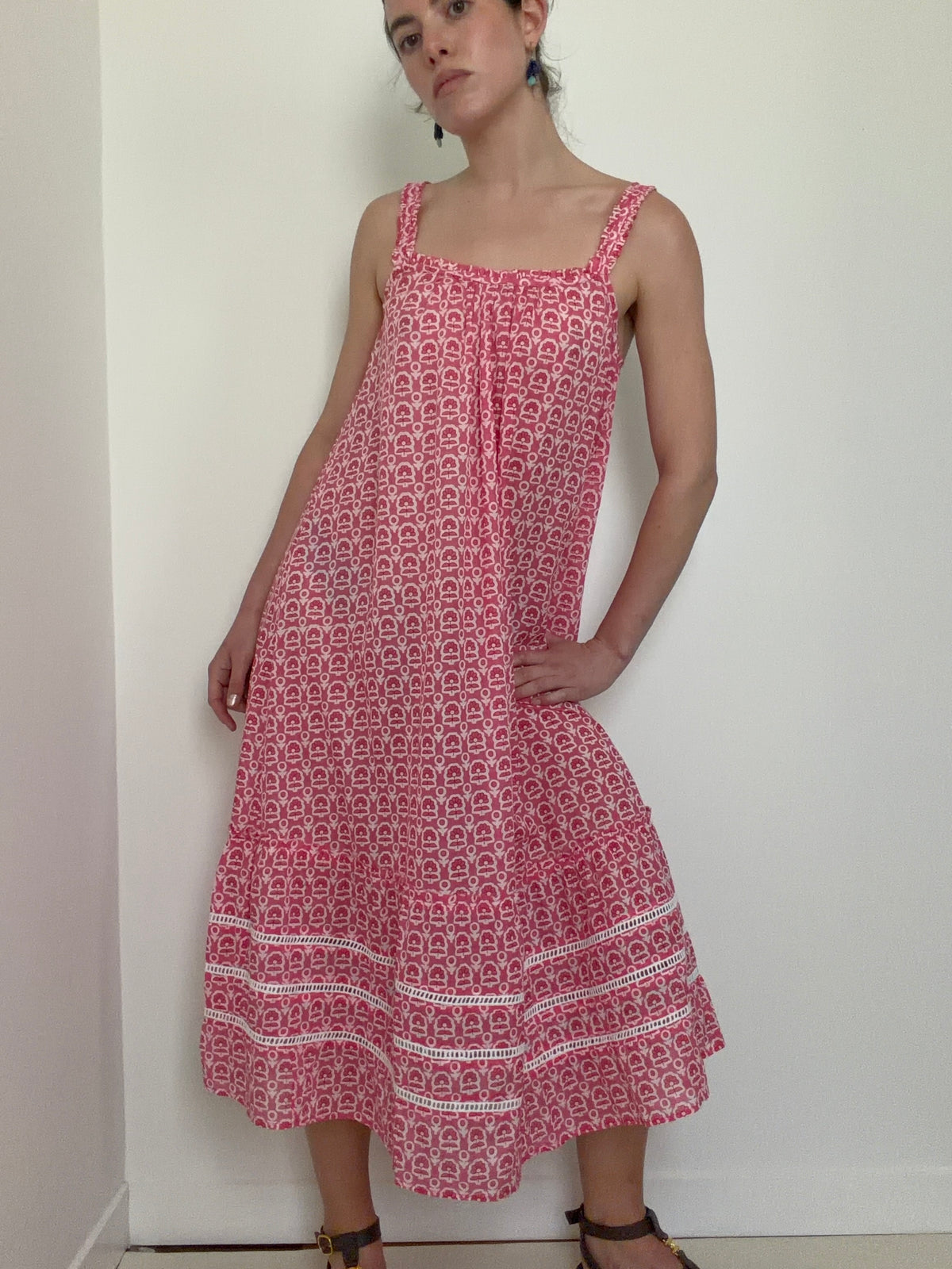 ASPIGIA Dresses Aspigia Frankie Maxi Pink