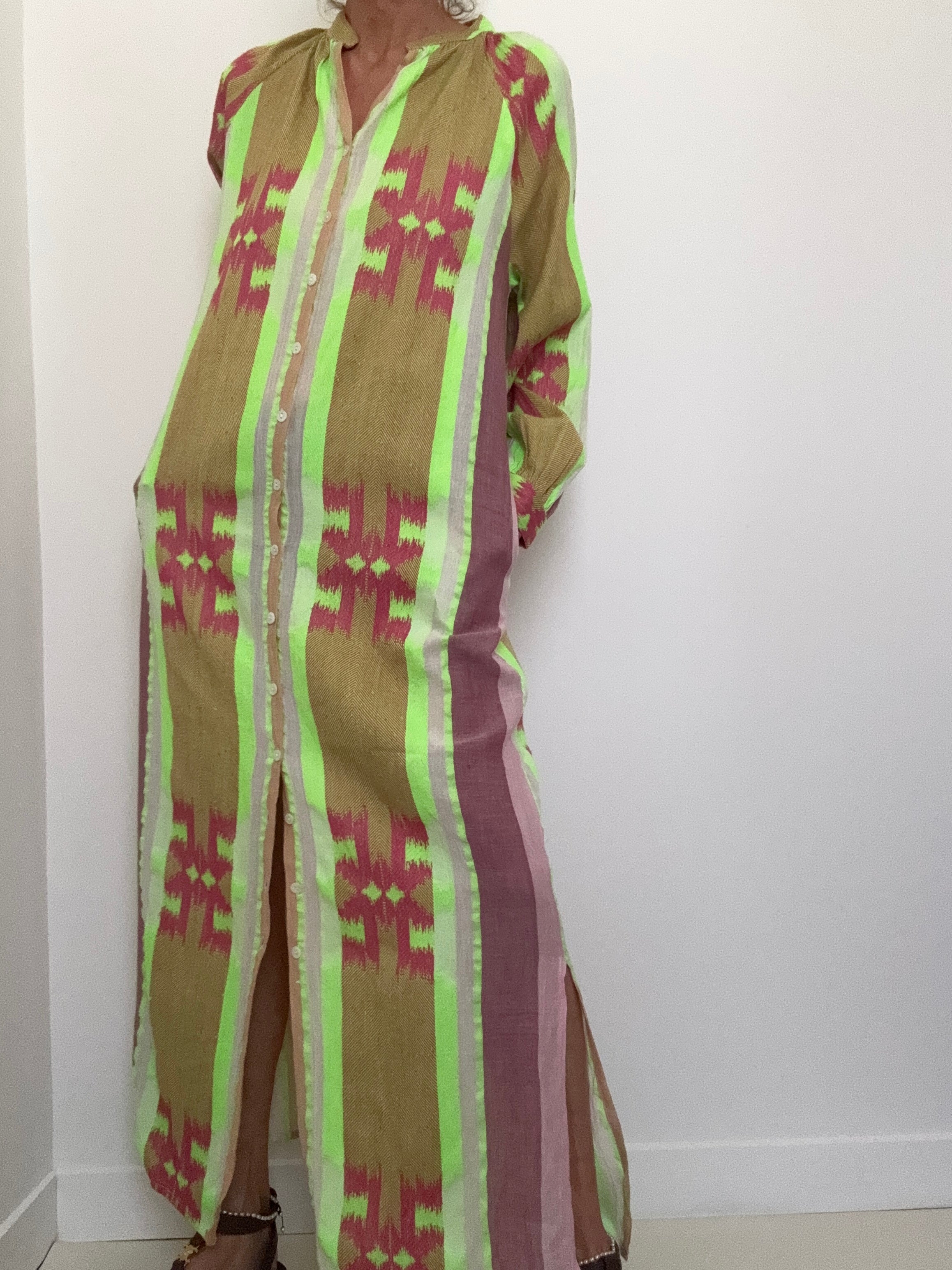 Bianca Paris Lime Shirtdress | Dresses