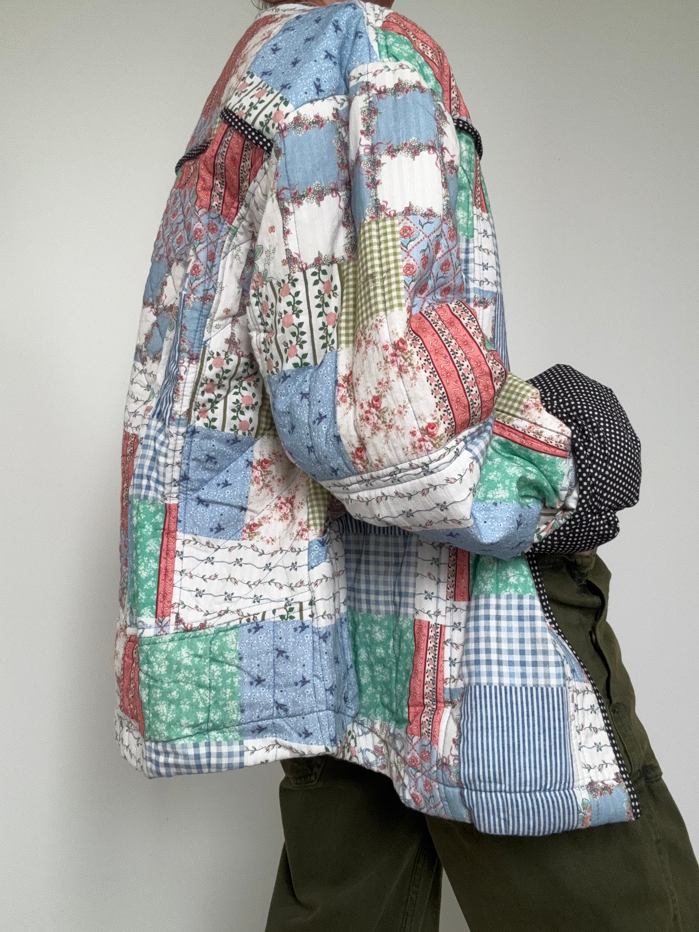 DAMSON MADDER Jackets Damson Madder Macy Quilted Jacket