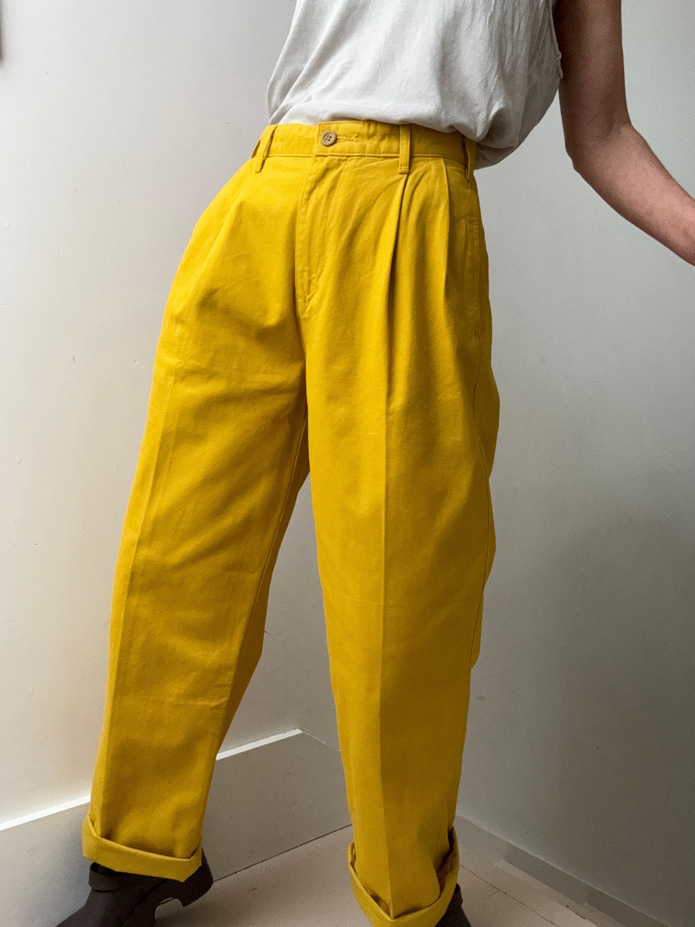 Pleated dockers on sale