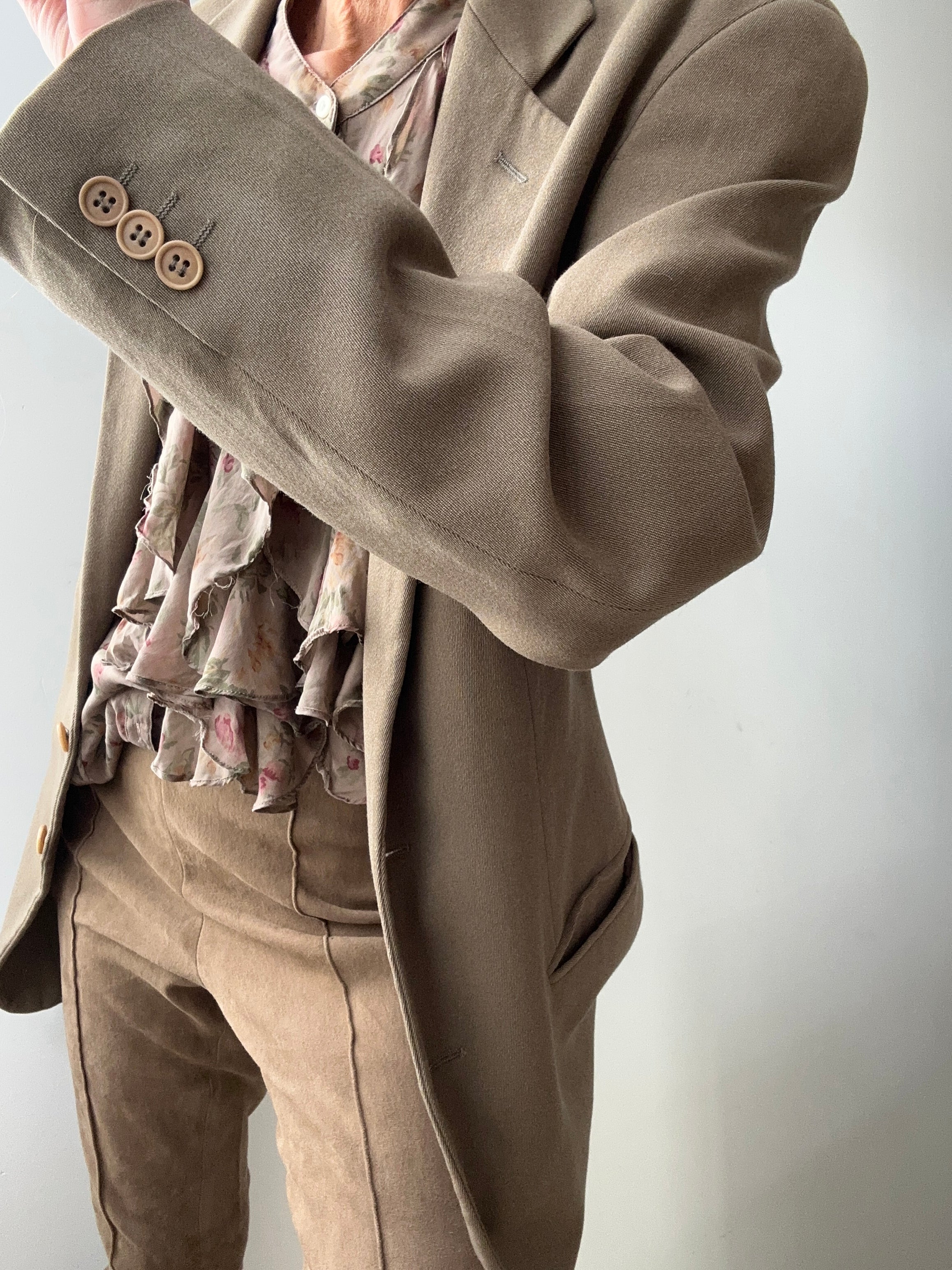 Emporio Armani Jackets Medium Tan Vintage Blazer