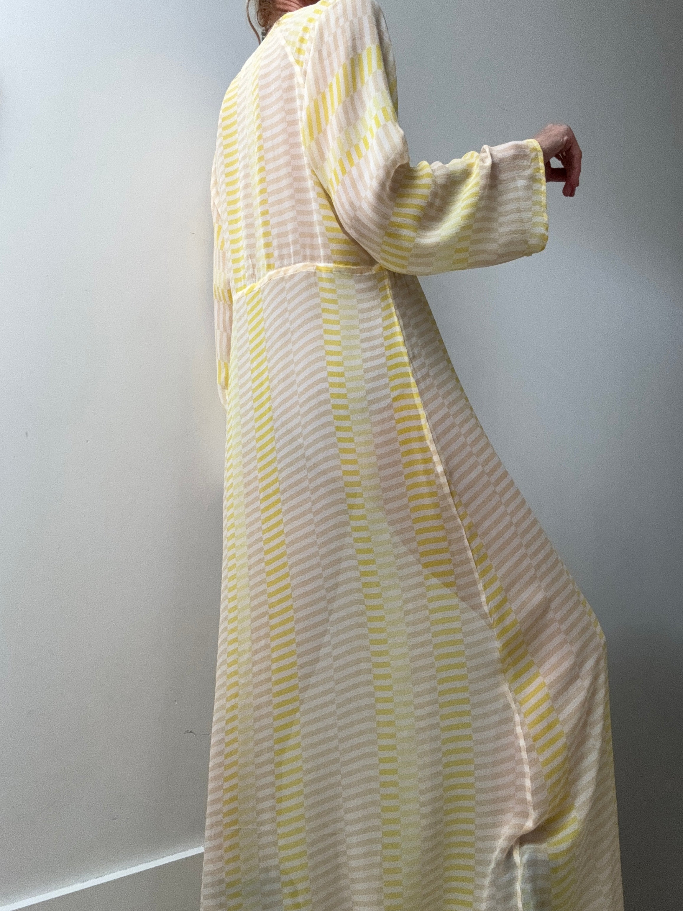 Evarae Dresses Medium-Large Evarae Silk Kimono Dress