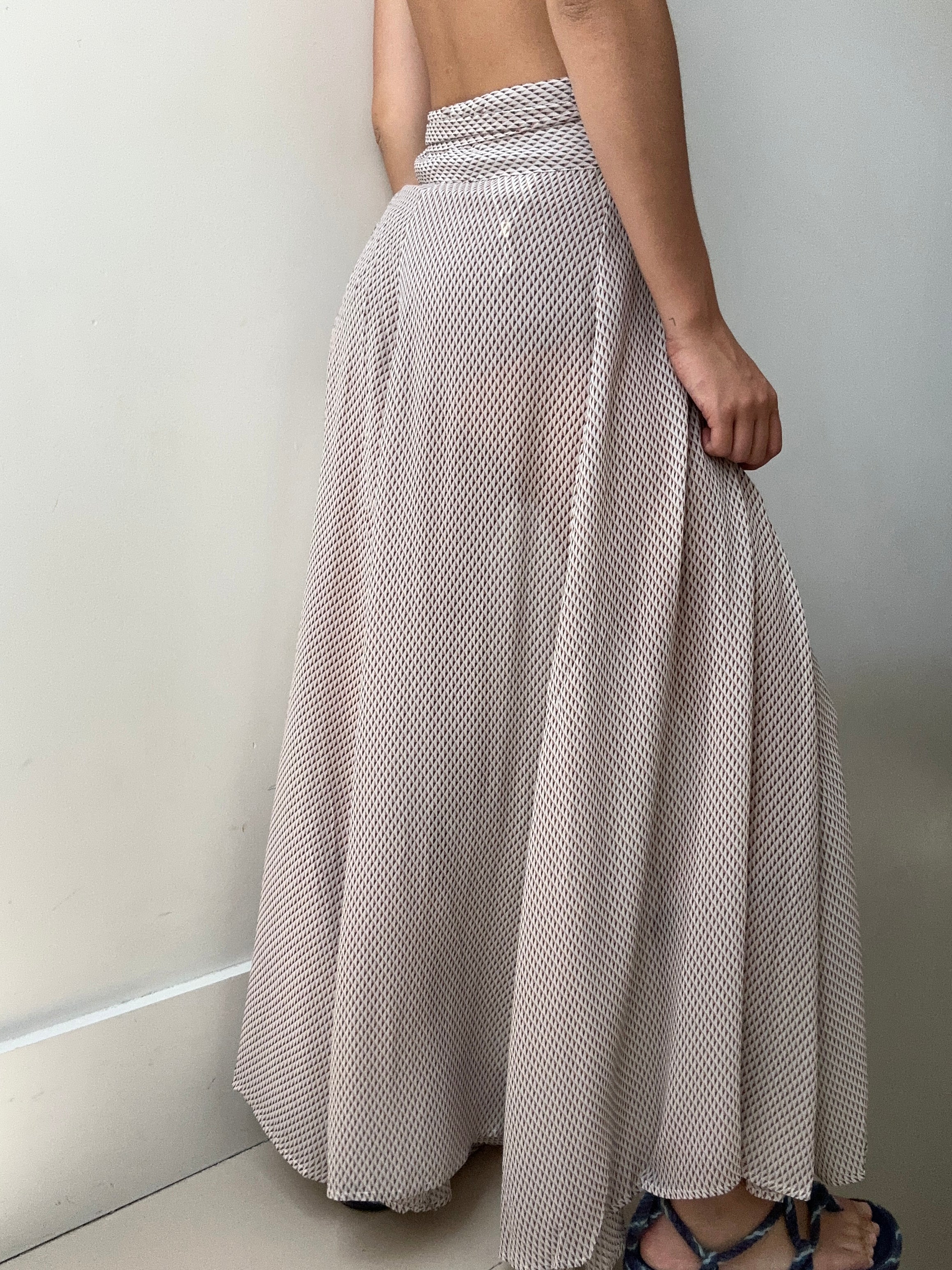 Evarae Skirts Small-Medium Evarae Silk Wrap Skirt