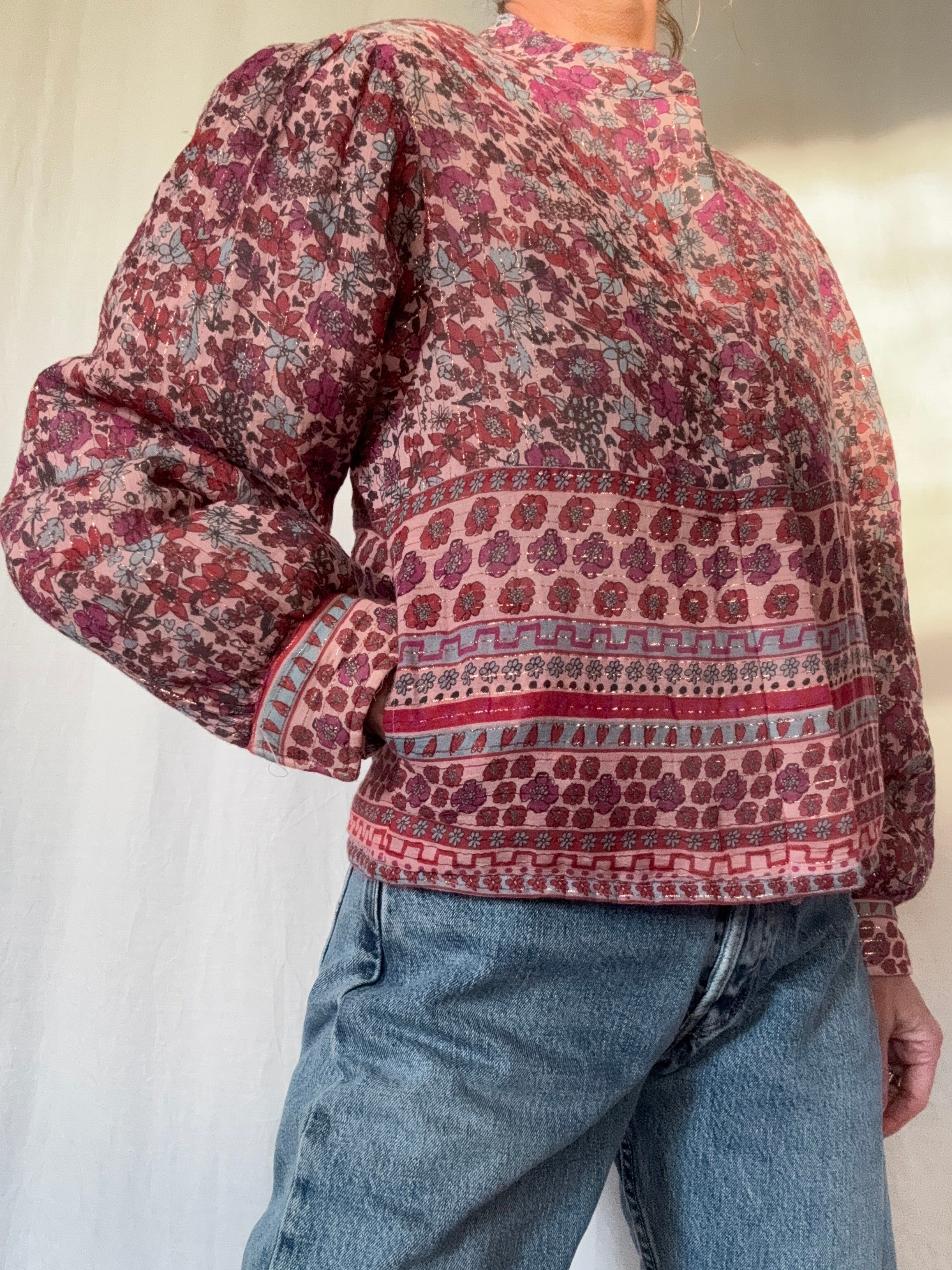 Fabienne Chapot Jackets Medium Soft Floral Jacket