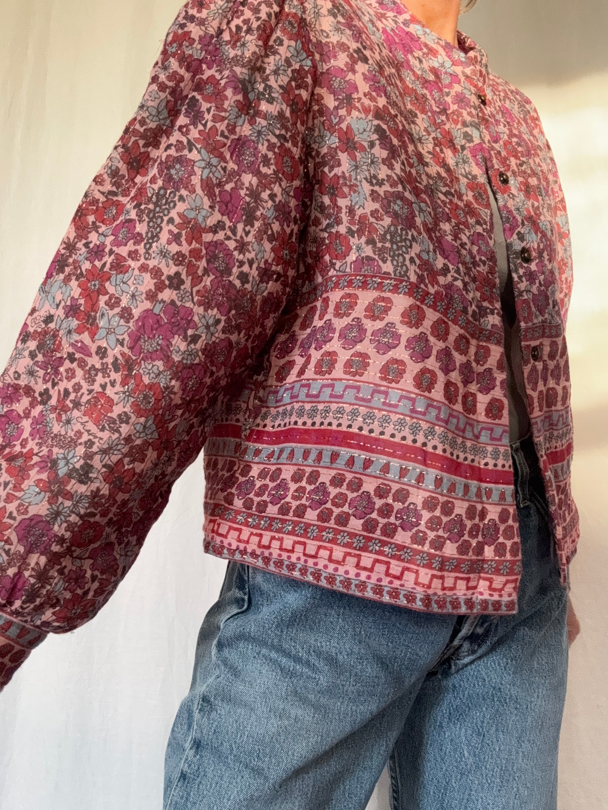 Fabienne Chapot Jackets Medium Soft Floral Jacket