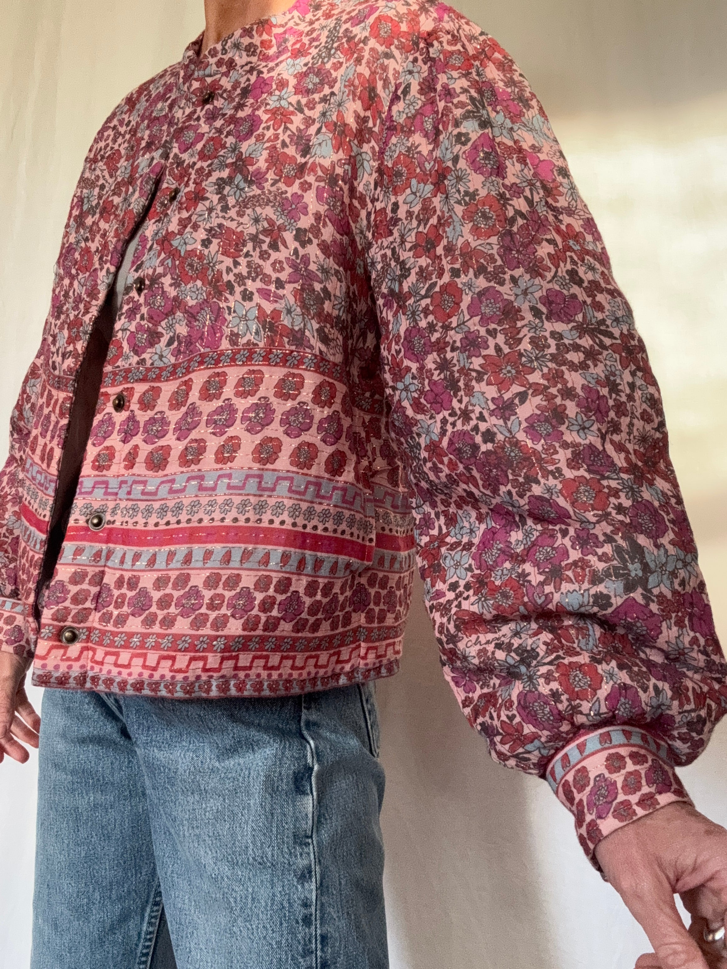 Fabienne Chapot Jackets Medium Soft Floral Jacket