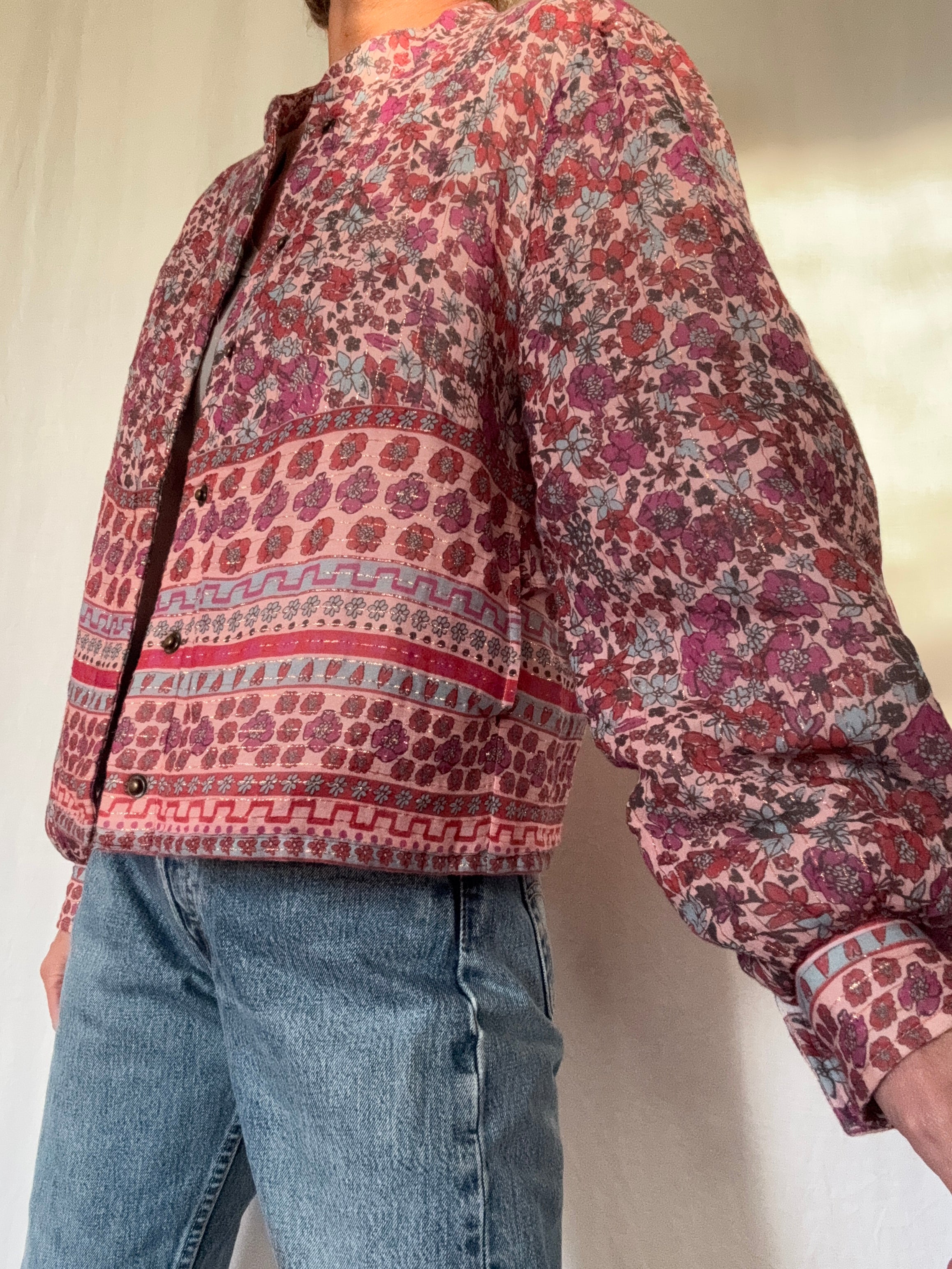 Fabienne Chapot Jackets Medium Soft Floral Jacket